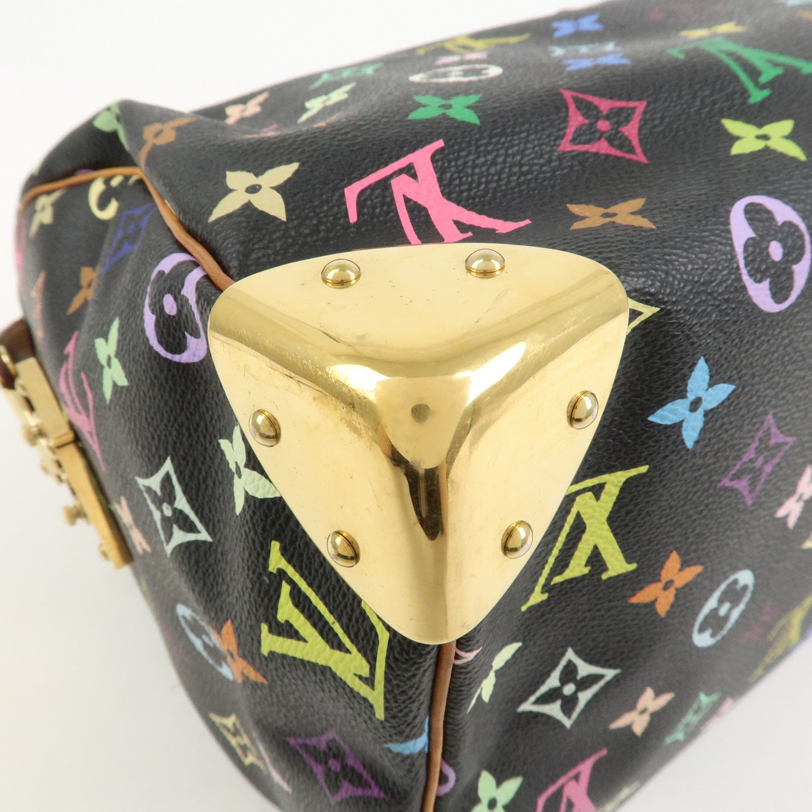 Louis Vuitton Monogram Multicolor Speedy 30 Hand Bag M92642