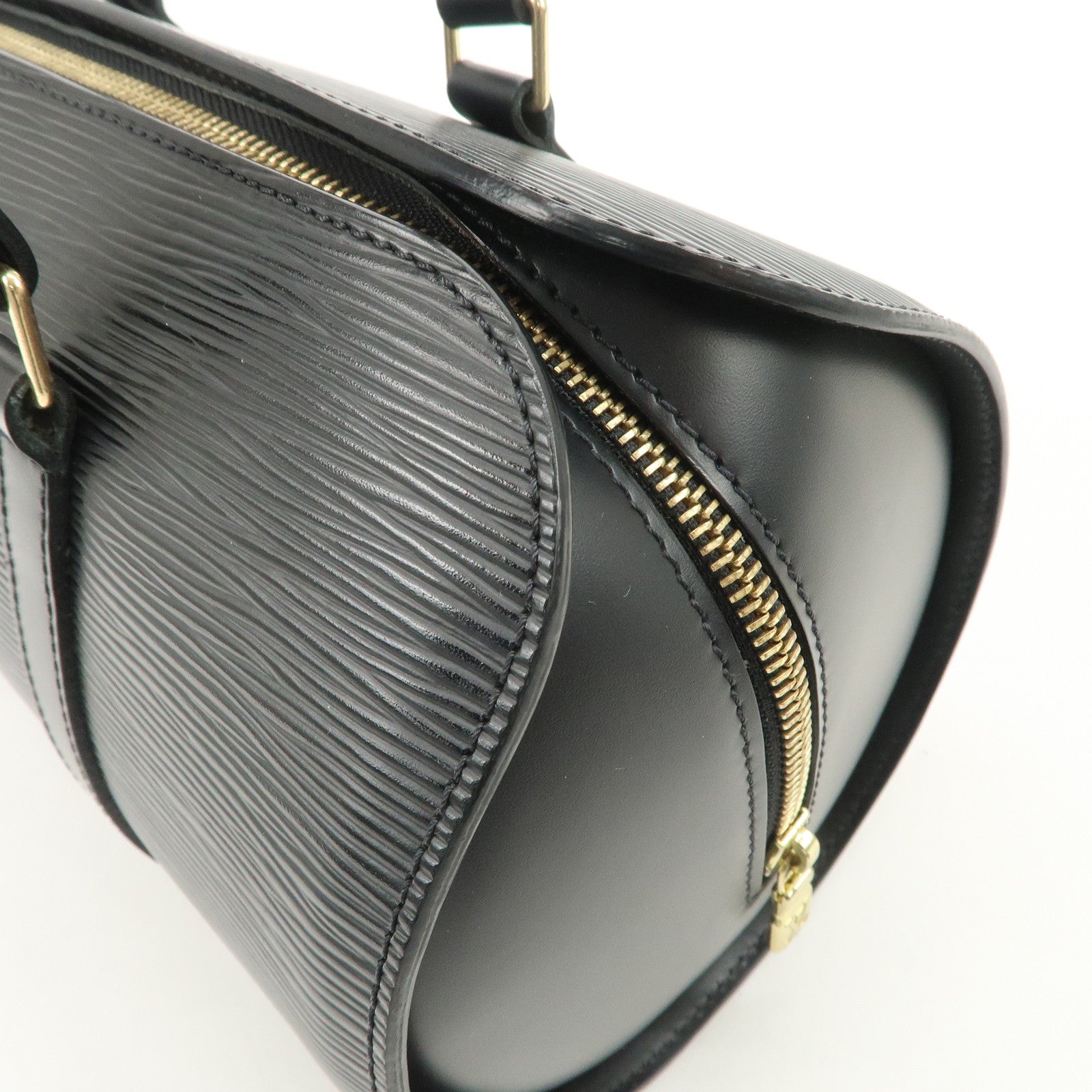 Louis Vuitton Epi Soufflot Hand Bag Shoulder Bag Noir M52862