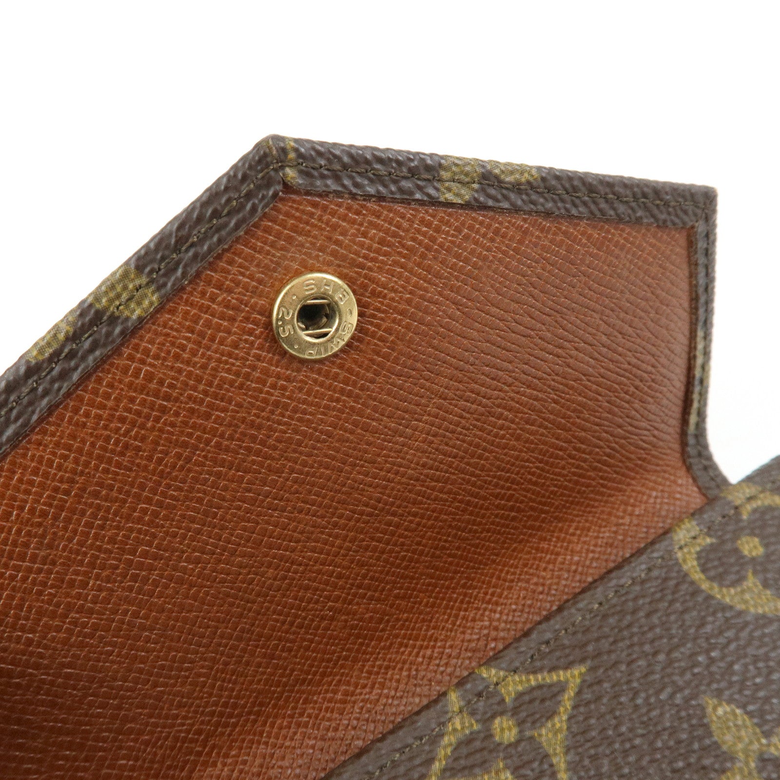 Louis Vuitton Monogram Porte Monnaie Billet Carte Credit M61660