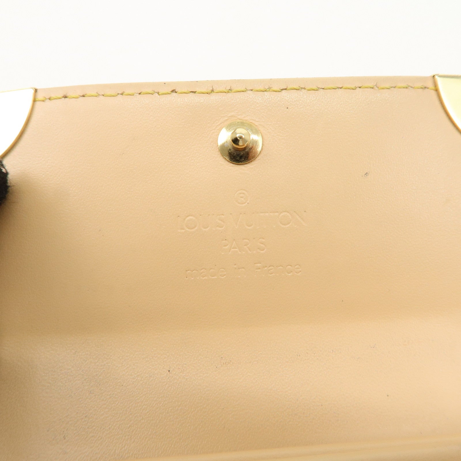 Louis Vuitton Monogram Multicolor Porte Monnaie Plat Coin Case Noir M92656 Used