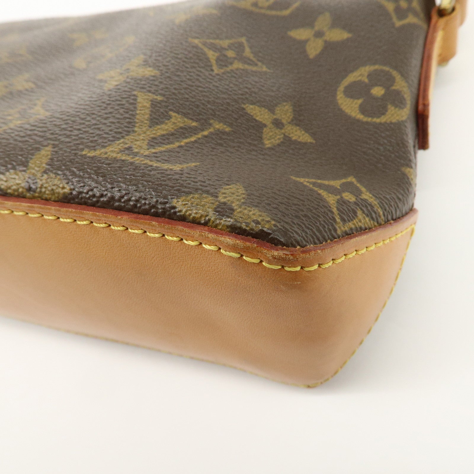 Louis Vuitton Monogram Trotteur Shoulder Bag Brown M51240