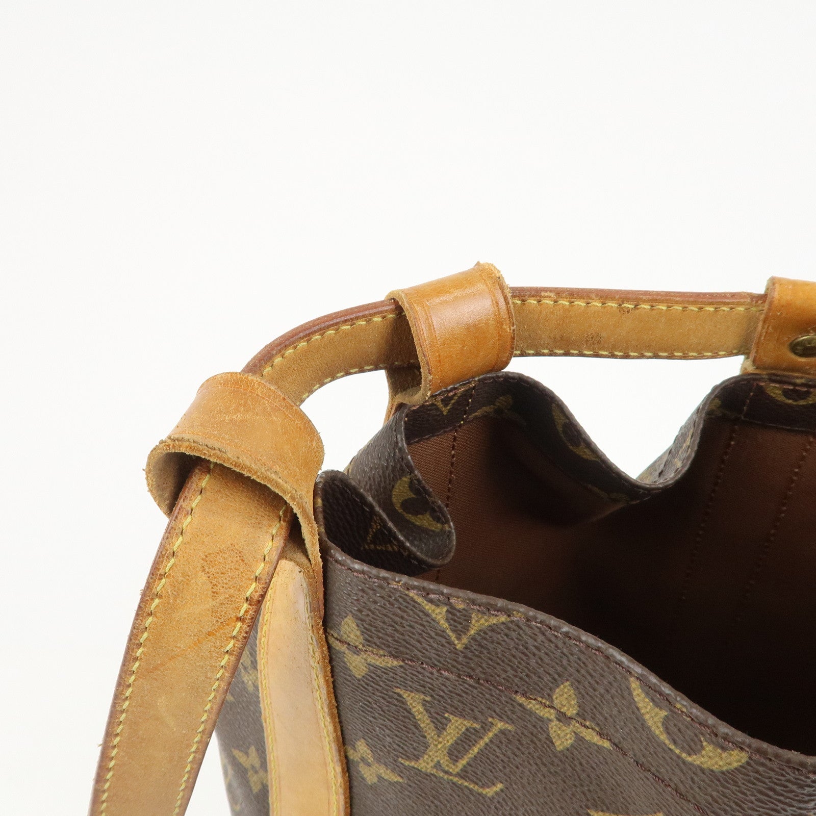 Louis Vuitton Monogram Randonnee PM Shoulder Bag Brown M42243