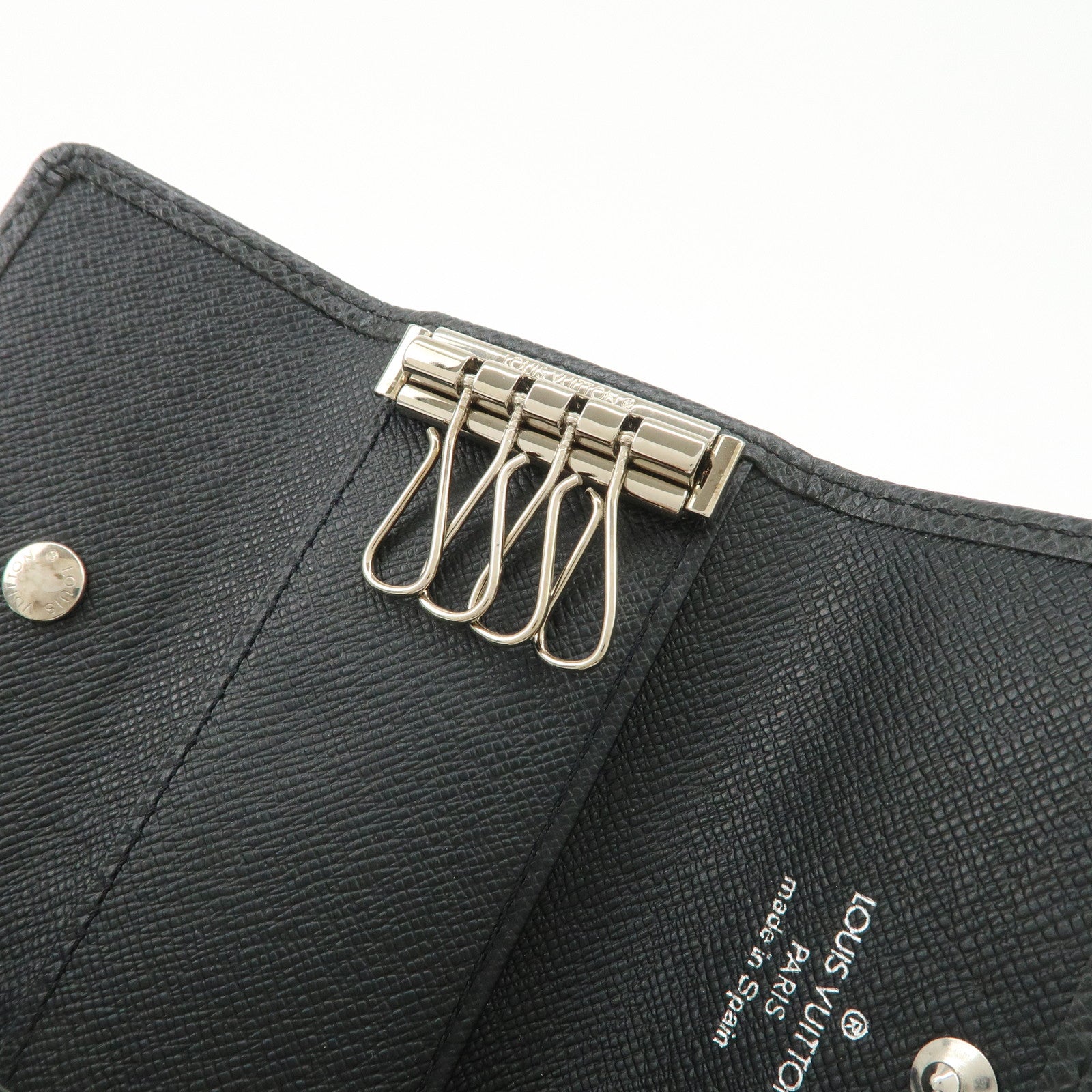 Louis Vuitton Taiga Multicles 4 Key Case Key Holder Ardoise M30522