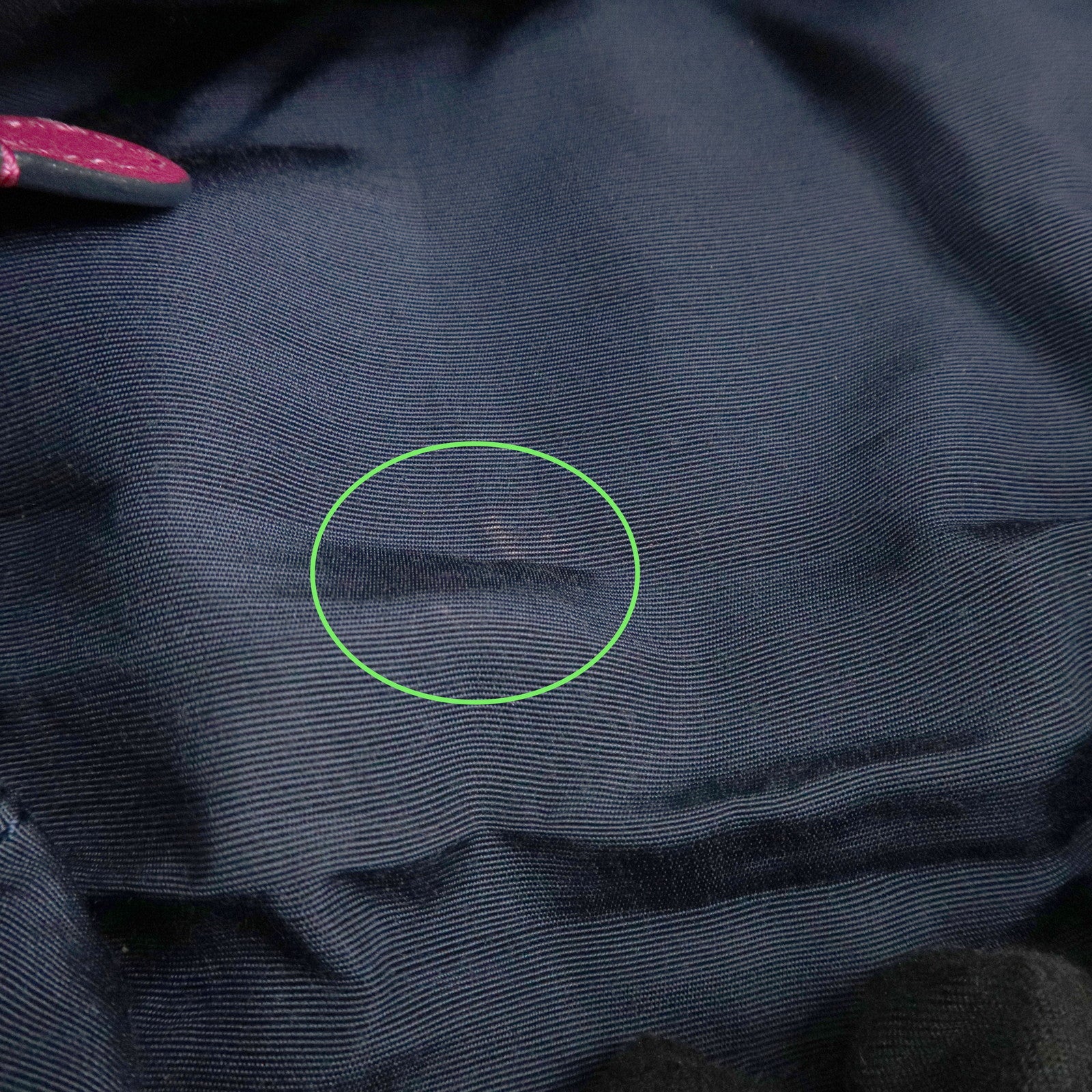 LOEWE Anagram Leather 2WAY Hand Bag Shoulder Bag Hot Pink Used