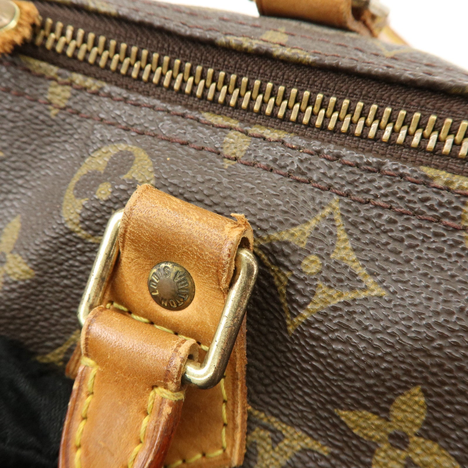 Louis Vuitton Monogram Speedy 30 Boston Bag Hand Bag Brown M41526