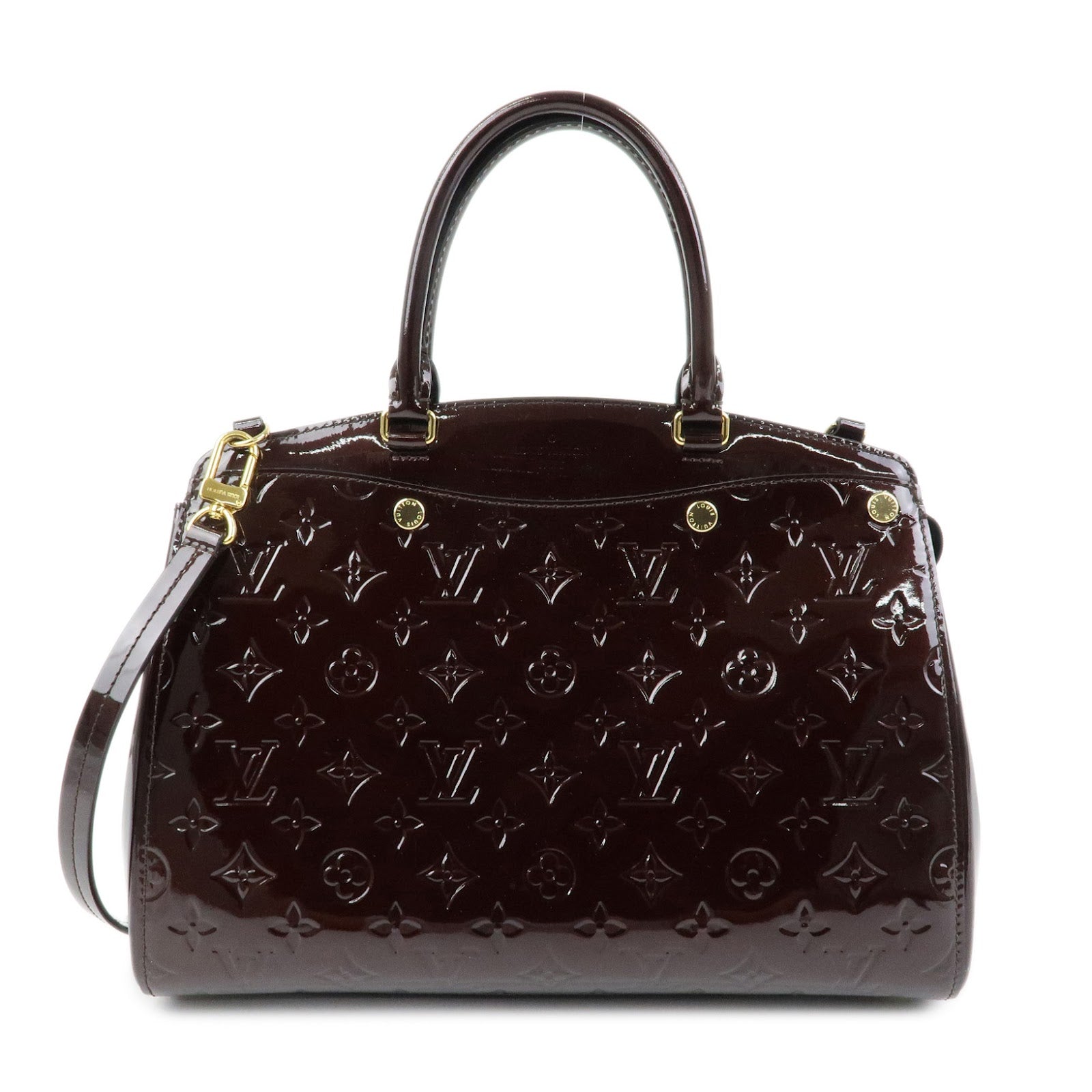 Louis Vuitton Monogram Vernis Leather Brea MM 2Way Bag M50597