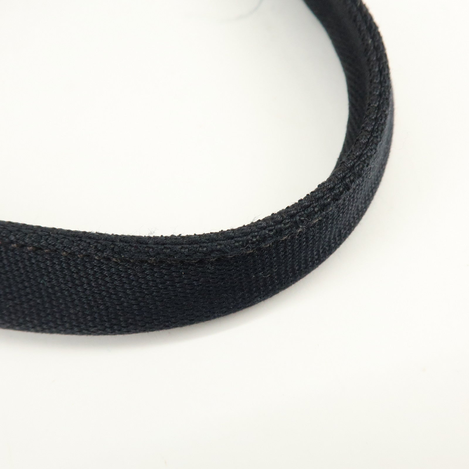 PRADA Canapa Large Tote Bag Hand Bag Khaki Black Brown BN1872