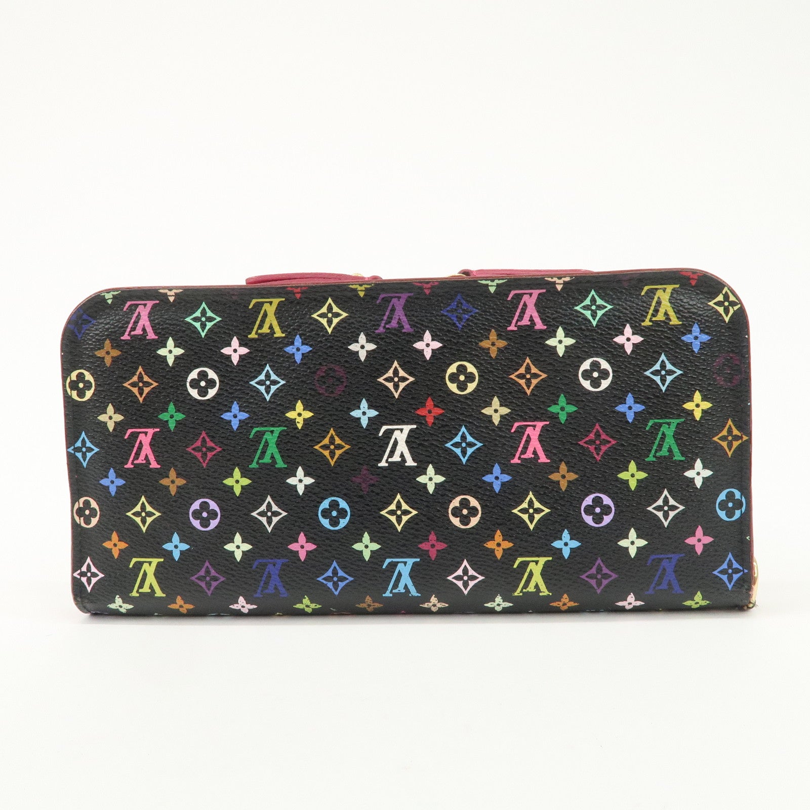 Louis Vuitton Multicolor Portefeuille Insolite Long Wallet Noir M93754 Used