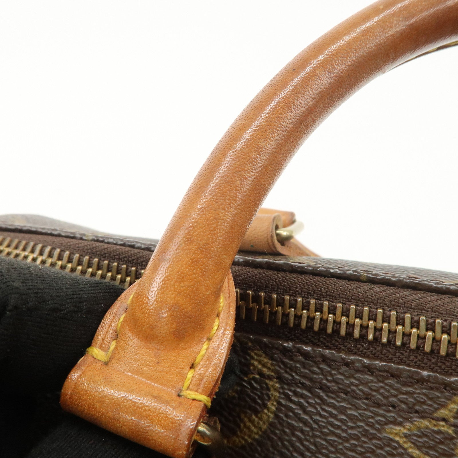 Louis Vuitton Monogram Speedy 25 Boston Bag Hand Bag Brown M41528