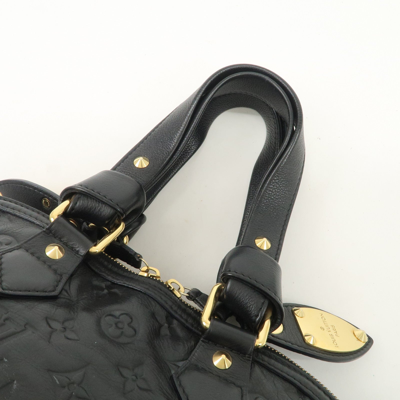 Louis Vuitton Monogram Double Jeu Neo Alma Hand Bag Noir M40286 Used