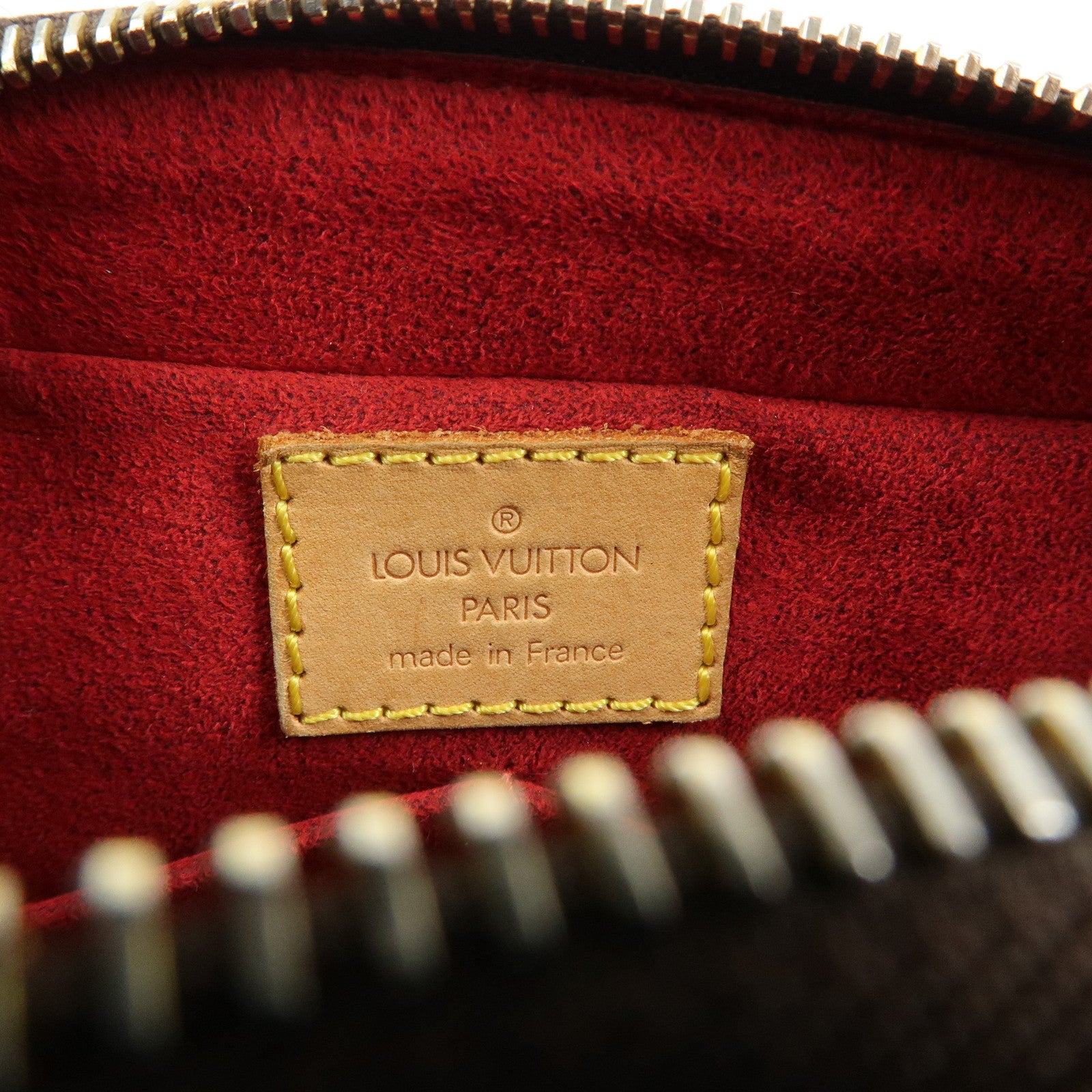 Louis Vuitton Monogram Vivacite Shoulder Bag Hand Bag Brown M51164