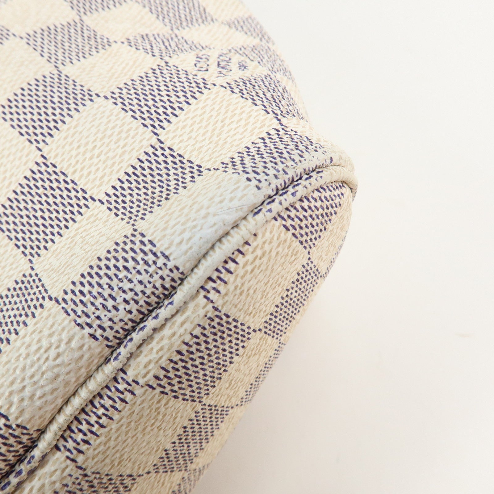 Louis Vuitton Damier Azur Neverfull MM Tote Bag Shoulder Bag N51107