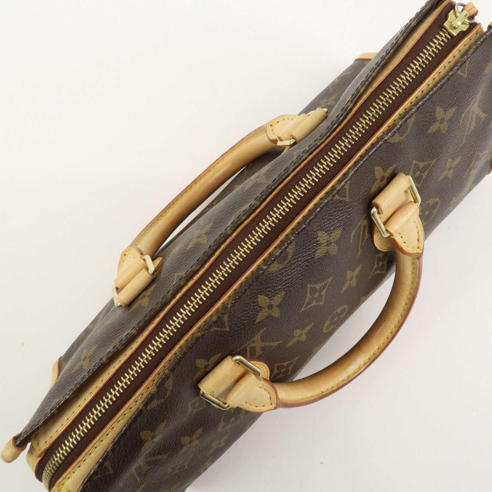 Louis Vuitton Monogram Popincourt Hand Bag Brown M40009