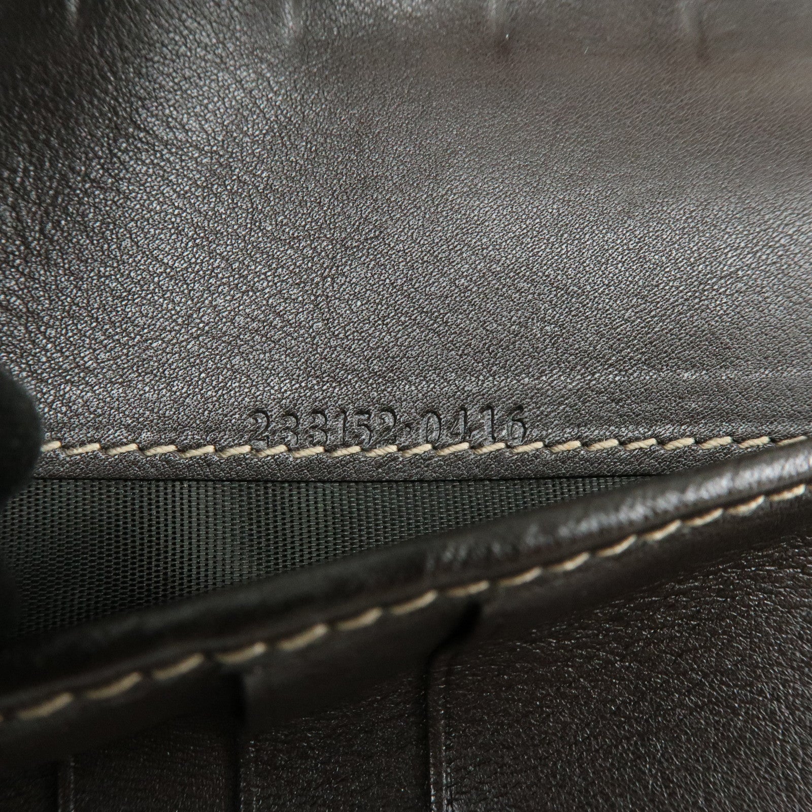 GUCCI Gucciori Leather GG Canvas Agenda Cover Beige Brown 233152