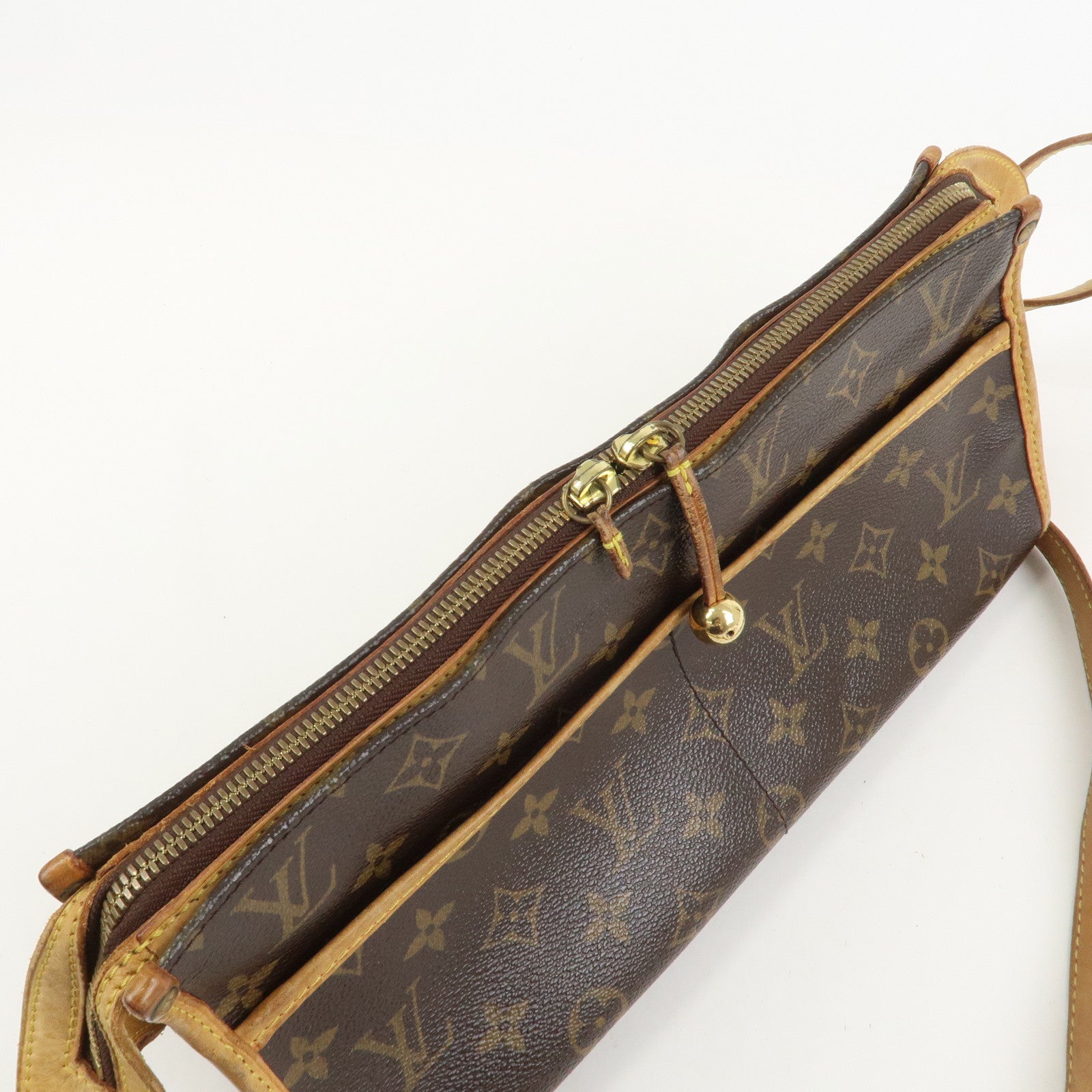 Louis Vuitton Monogram Popincourt Long Shoulder Bag Brown M40008