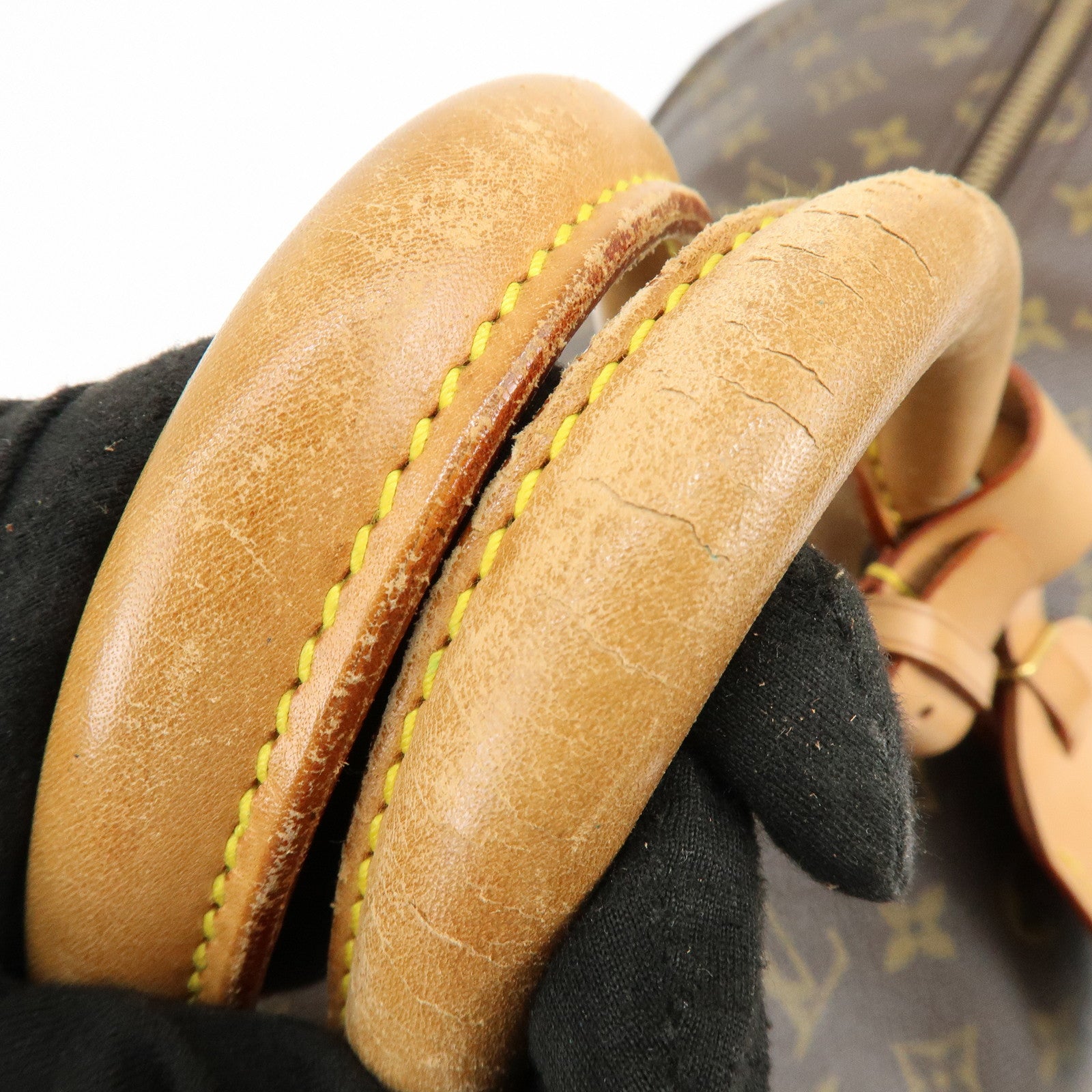 Louis Vuitton Monogram Keep All Bandouliere 55 Boston Bag M41414