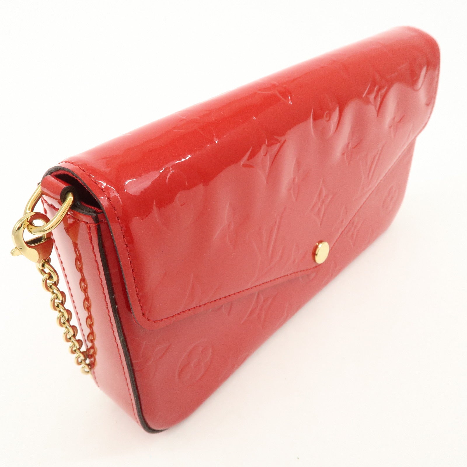 Louis Vuitton Monogram Vernis Pochette Felice Shoulder Bag M61293 Used