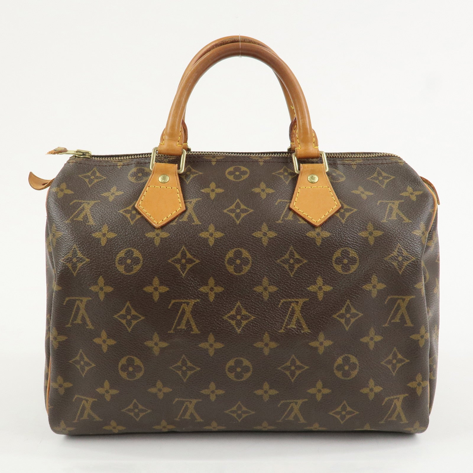 Louis Vuitton Monogram Speedy 30 Boston Bag Hand Bag Brown M41526