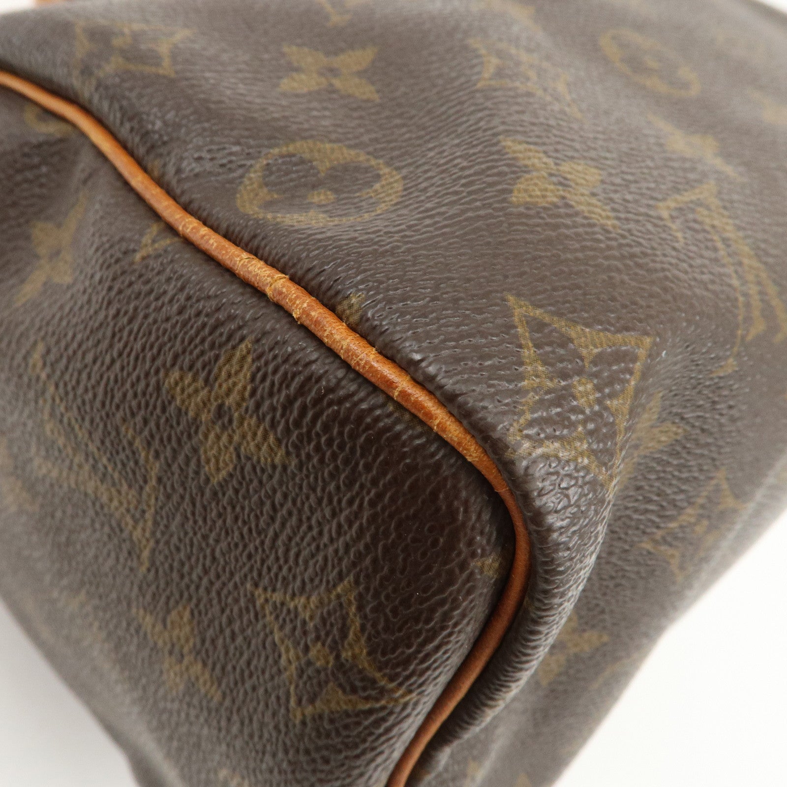 Louis Vuitton Monogram Speedy 25 Boston Bag Hand Bag Brown M41528
