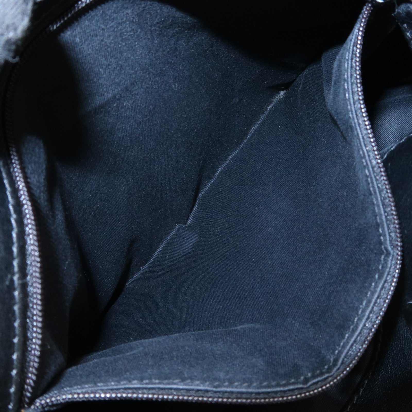 GUCCI Horsebit GG Canvas Leather Shoulder Bag Black 101975