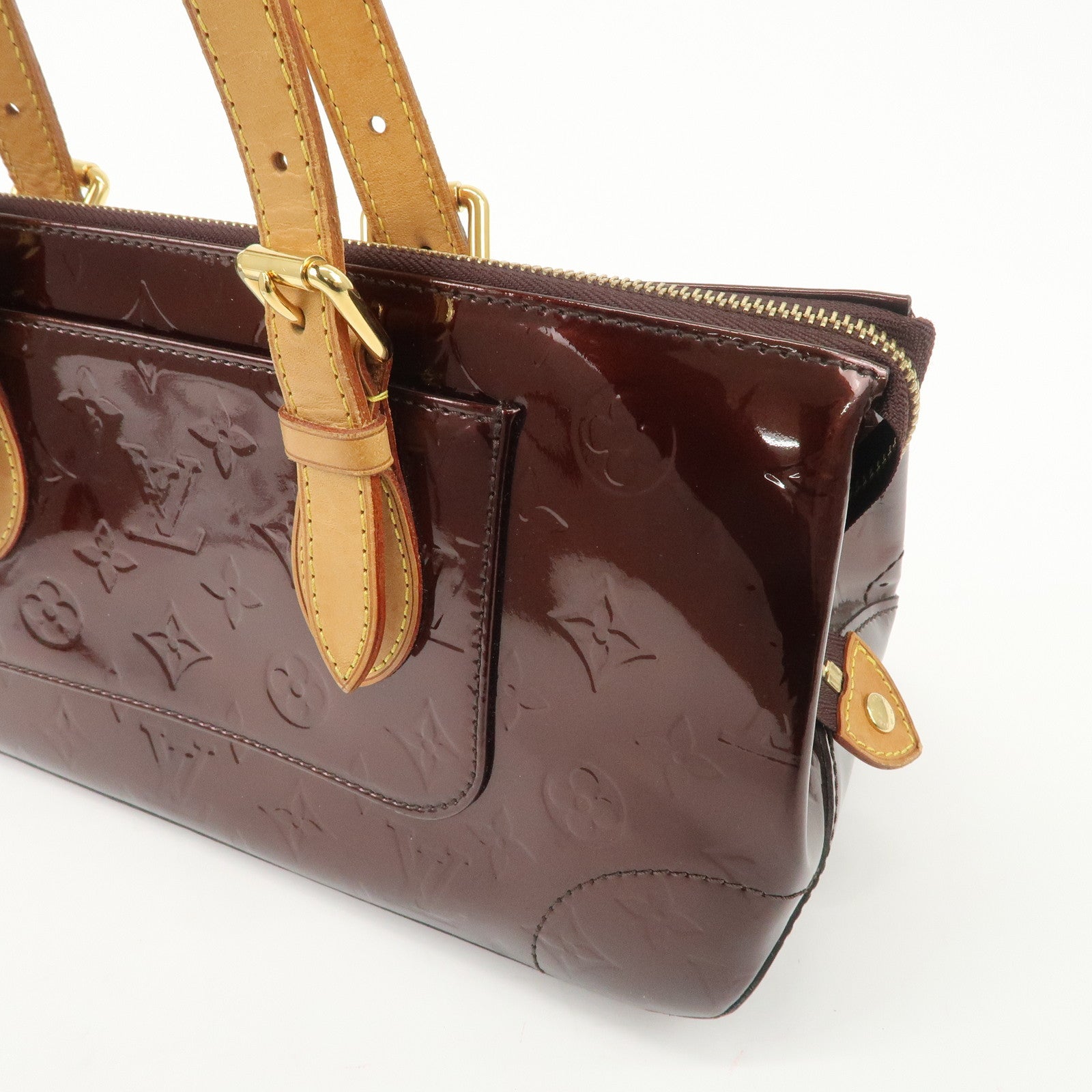 Louis Vuitton Monogram Vernis Rosewood Avenue Hand Bag M93510