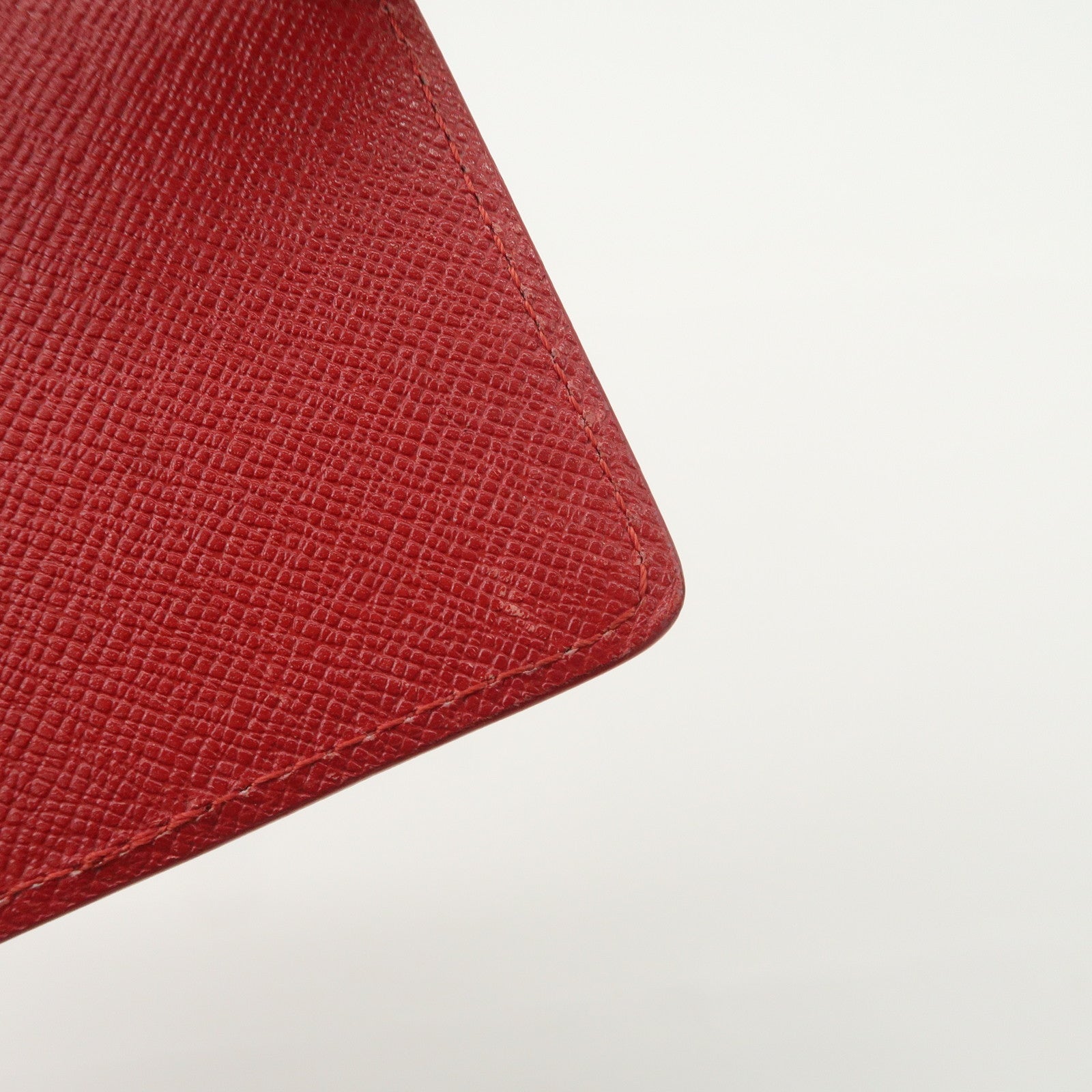 Louis Vuitton Epi Set of 2 Agenda Cover Castilian Red R20059 R20057 Used