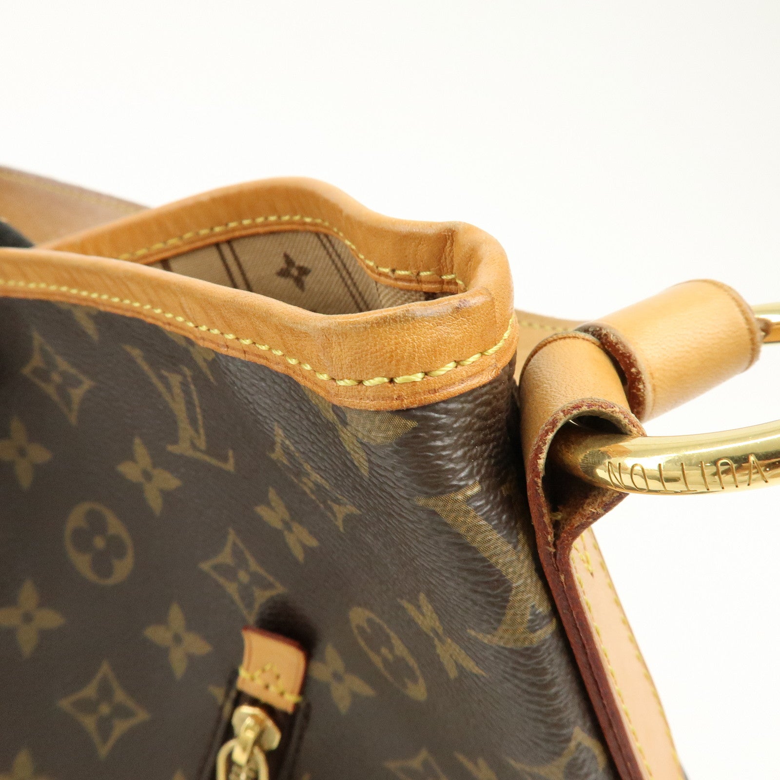 Louis Vuitton Monogram Delightful GM Shoulder Bag Brown M40354