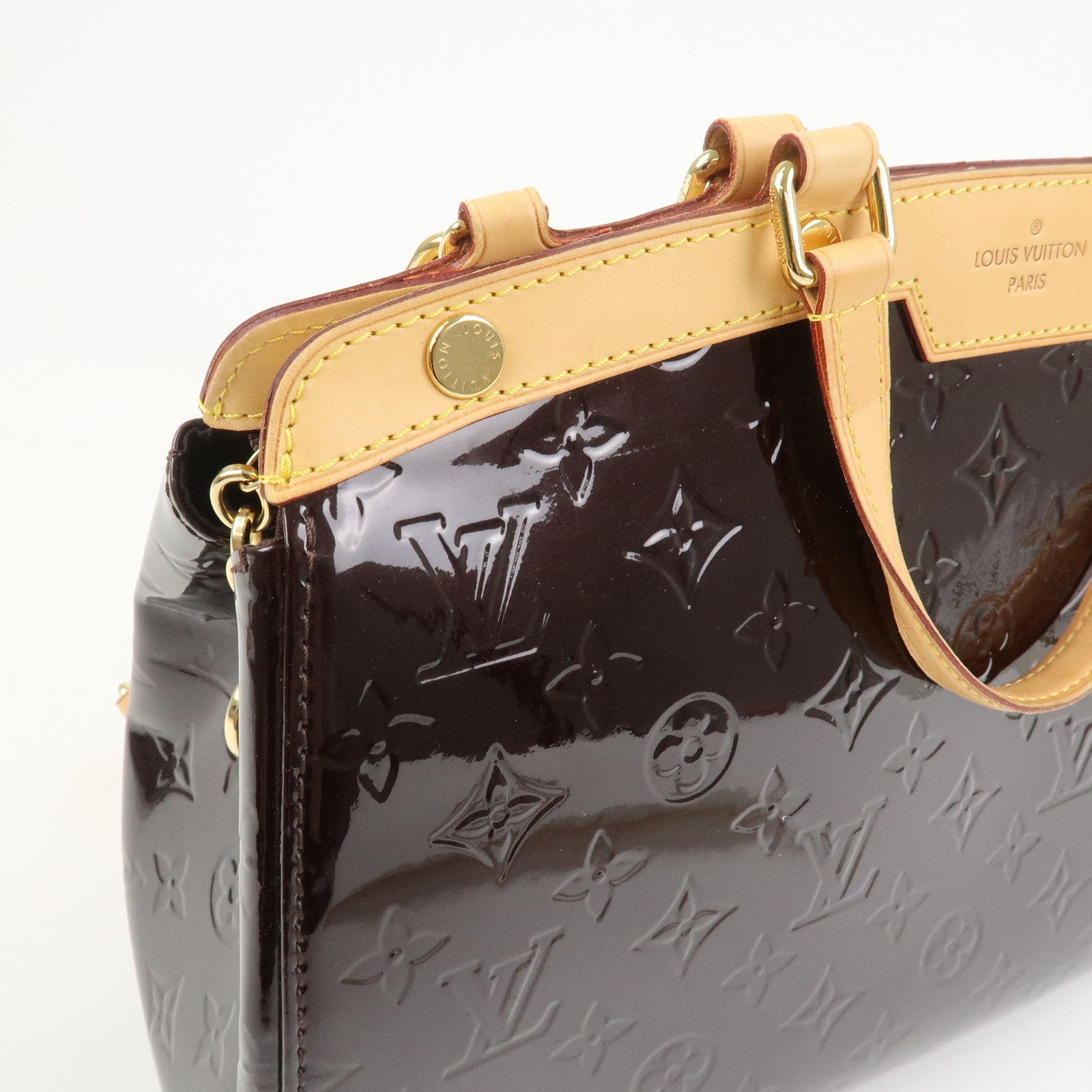 Louis Vuitton Monogram Vernis Brea MM 2Way Shoulder Bag M91619
