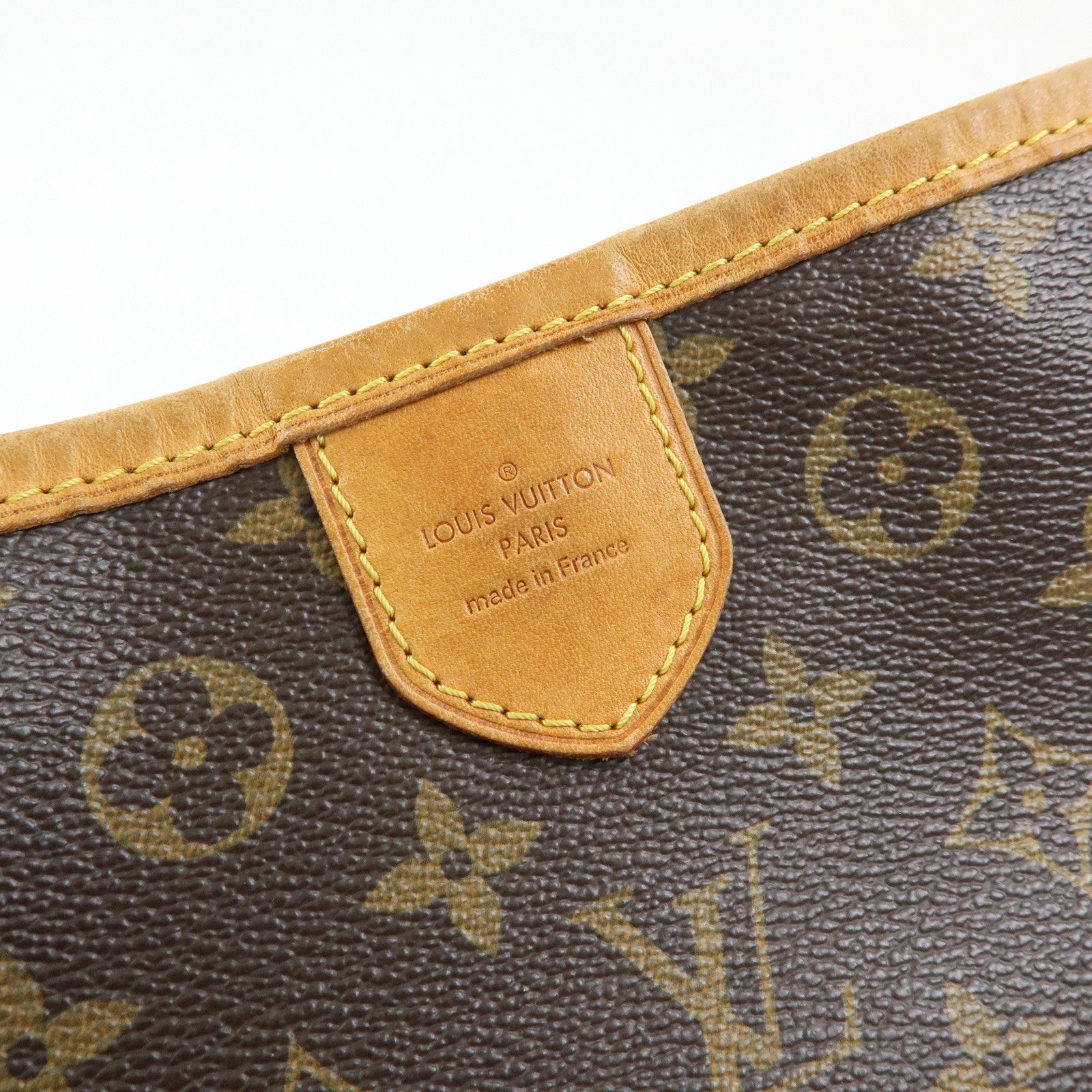 Louis Vuitton Monogram Delightful MM Shoulder Bag Brown M50156