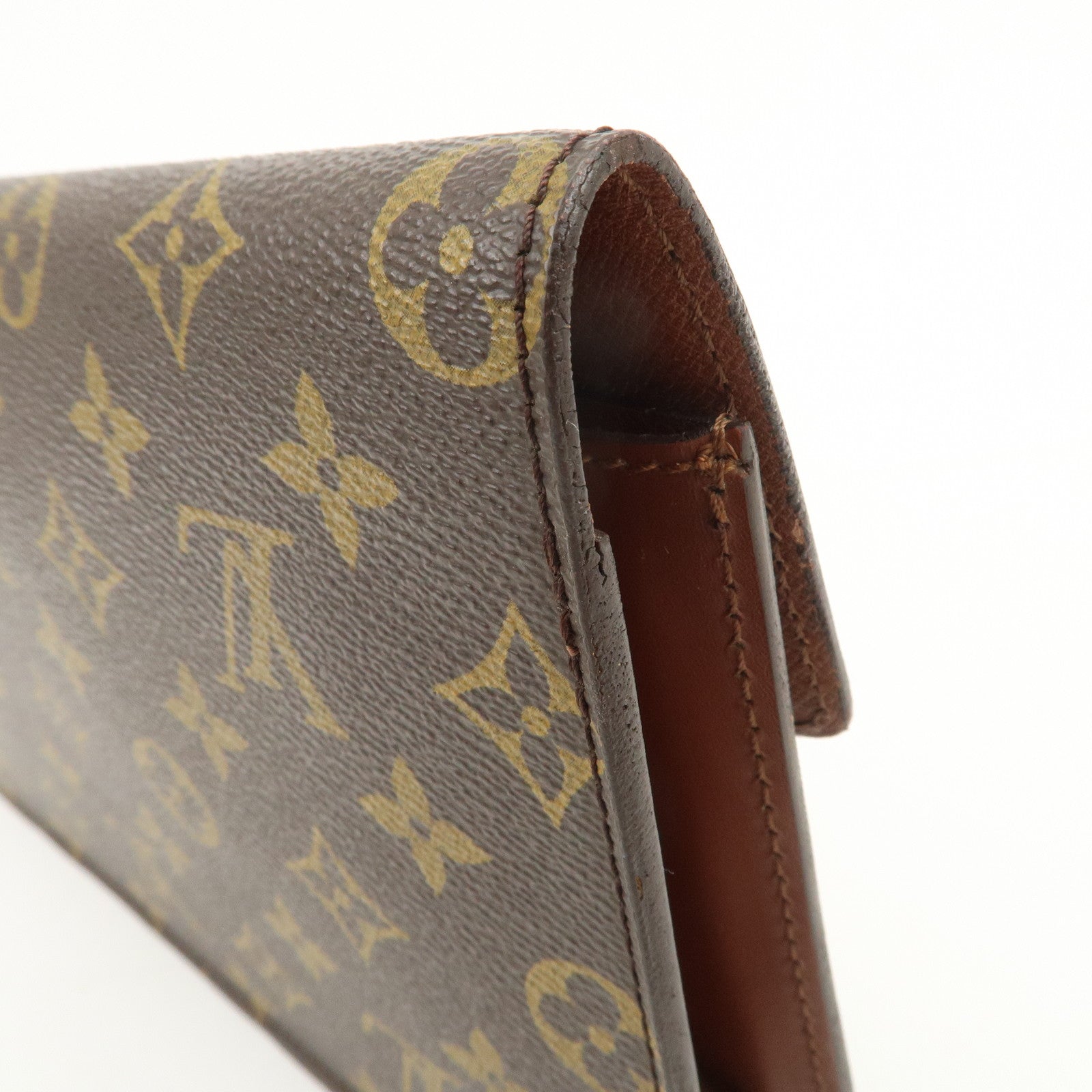 Louis Vuitton Monogram Chailot Clutch Bag Brown M51788