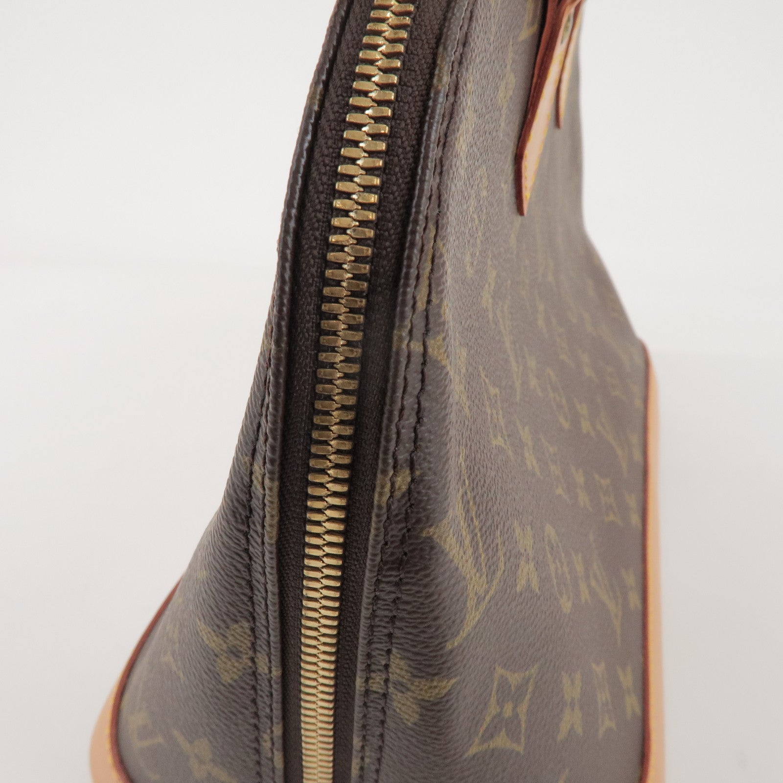 Louis Vuitton Monogram Alma Hand Bag Brown M51130