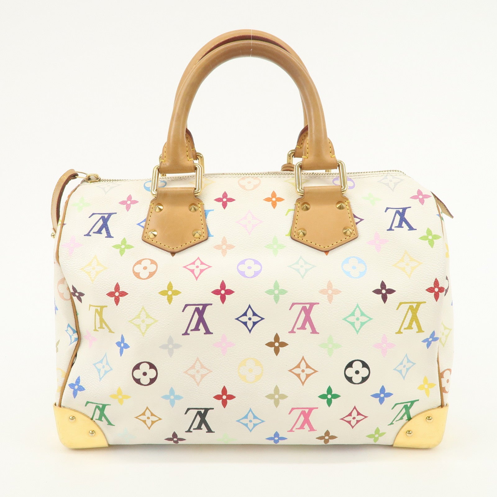 Louis Vuitton Monogram Multicolor Hand Bag Blanc M92643