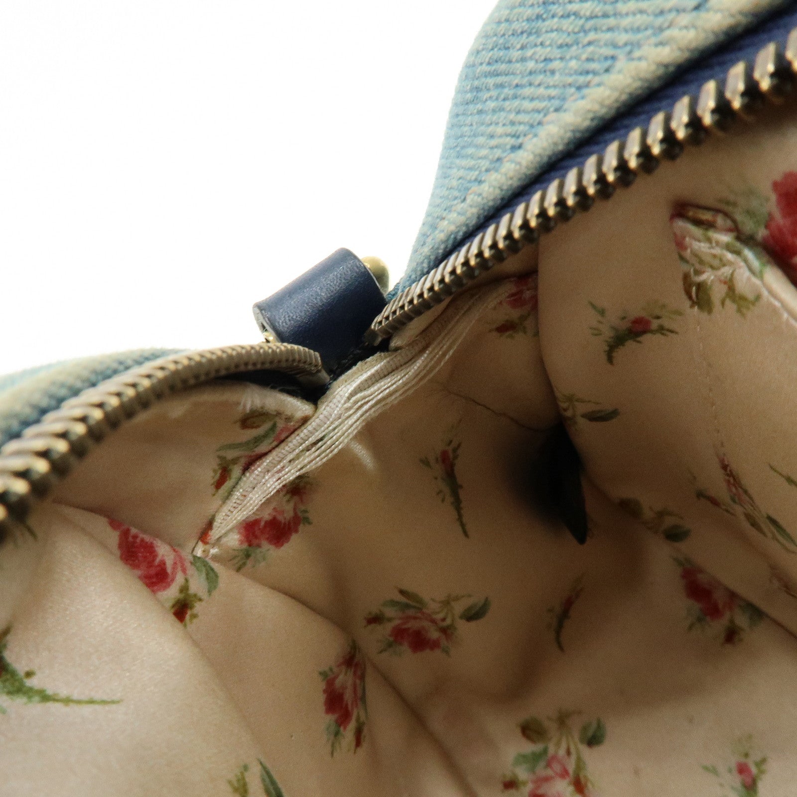 GUCCI GG Marmont Flower Embroidery Leather Shoulder Bag 447632