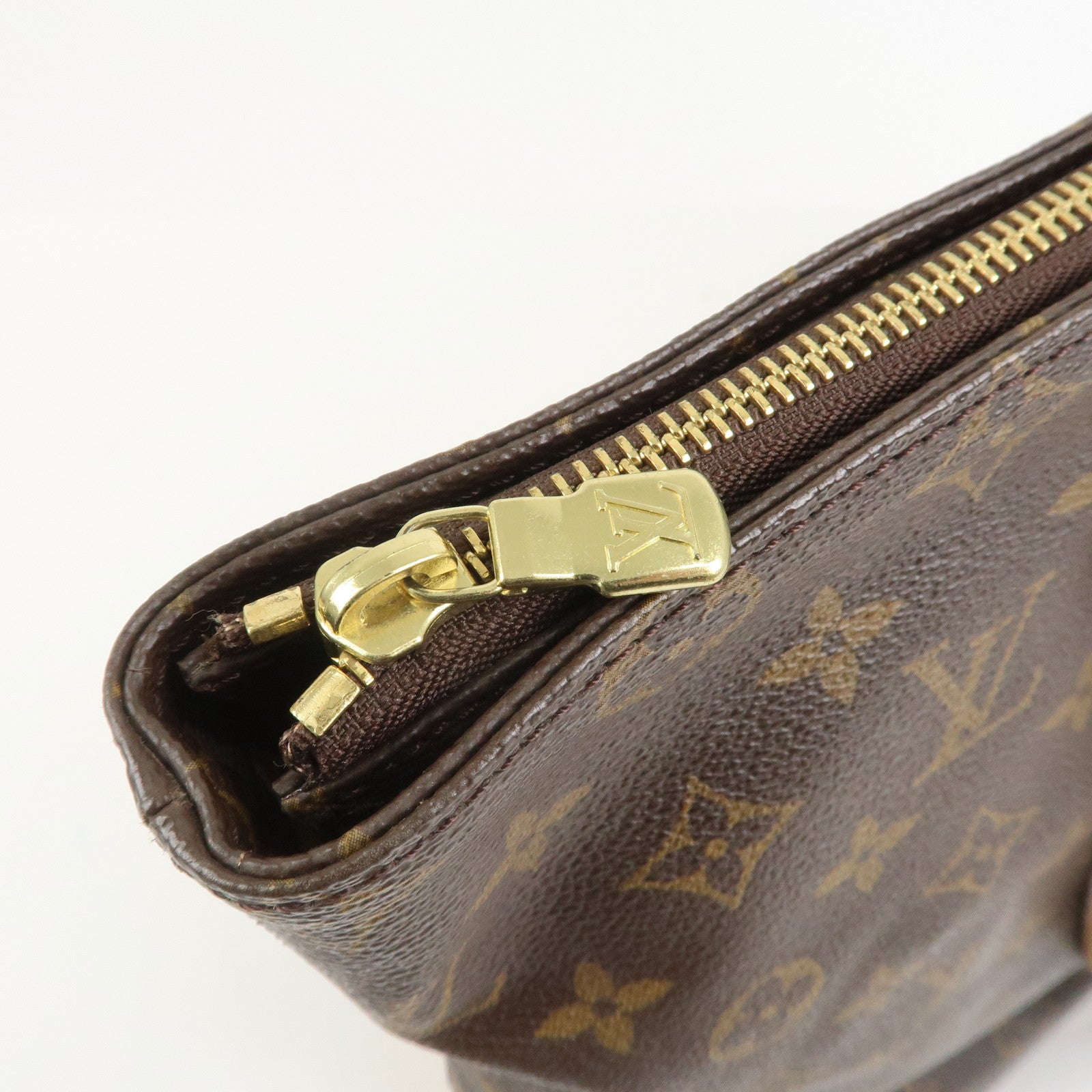 Louis Vuitton Monogram Cabas Mezzo Tote Bag Shoulder Bag M51151