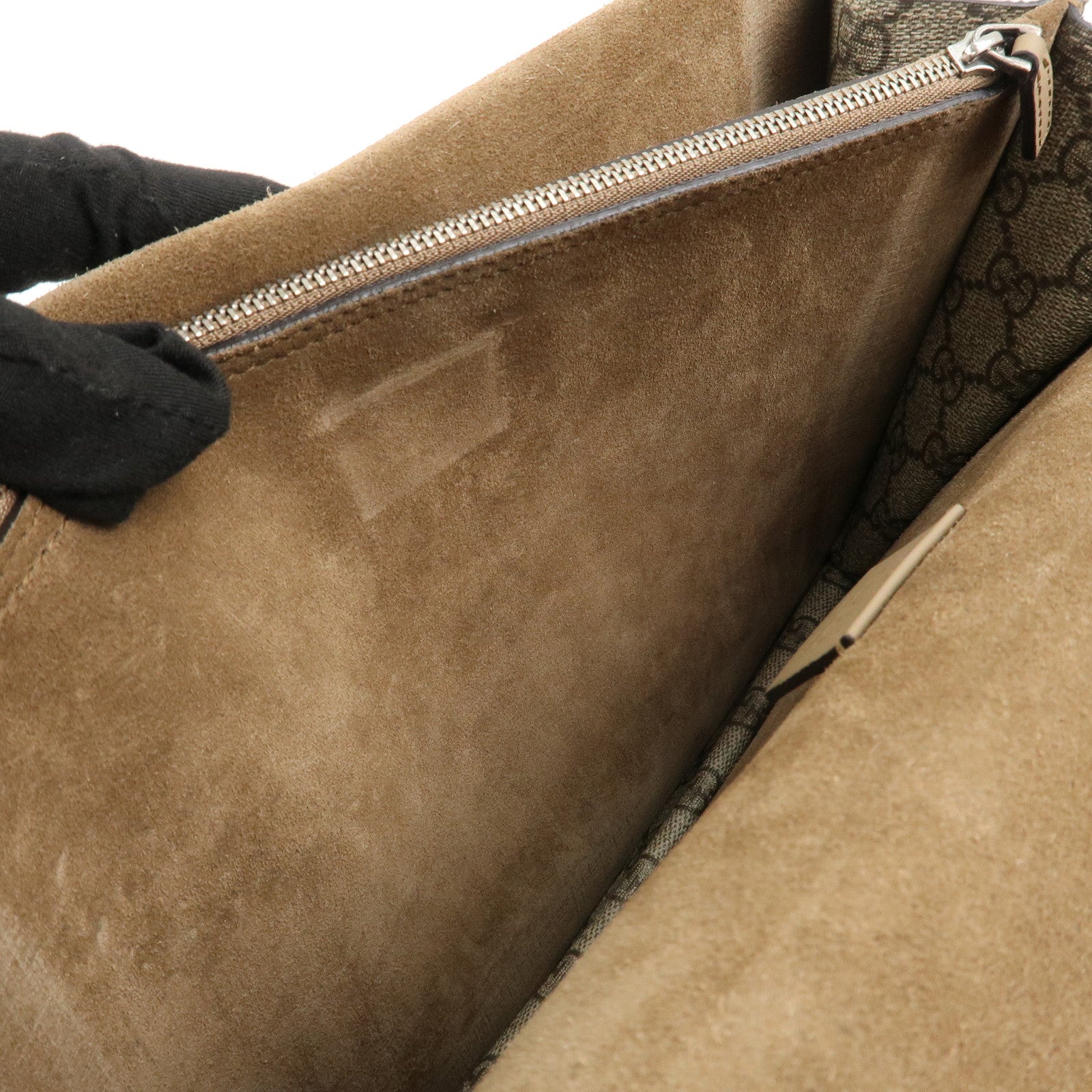 GUCCI Dionysus GG Supreme Chain Shoulder Bag Brown 403348 Used