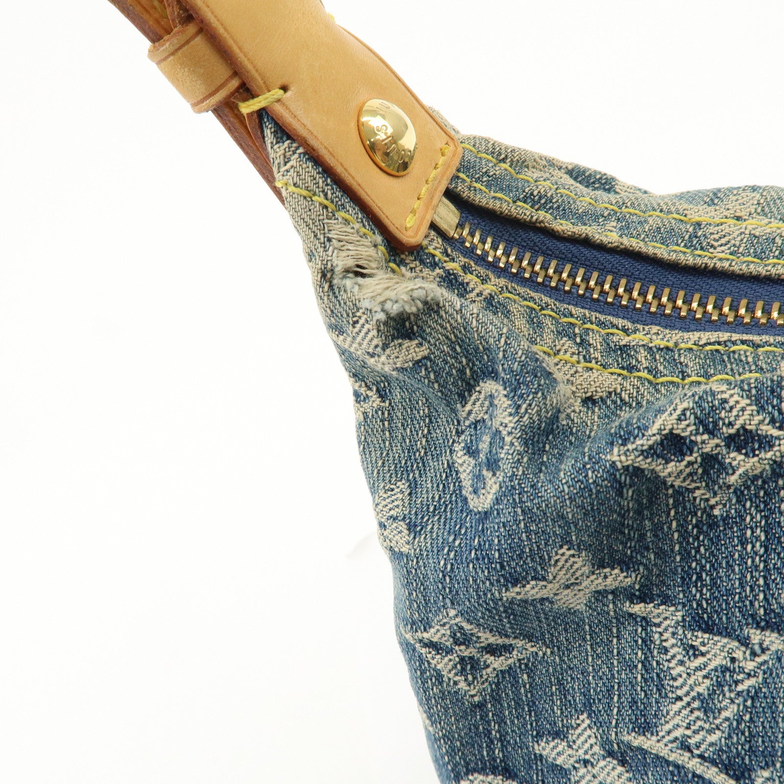 Louis Vuitton Monogram Denim Baggy PM 2Way Shoulder Bag M95049