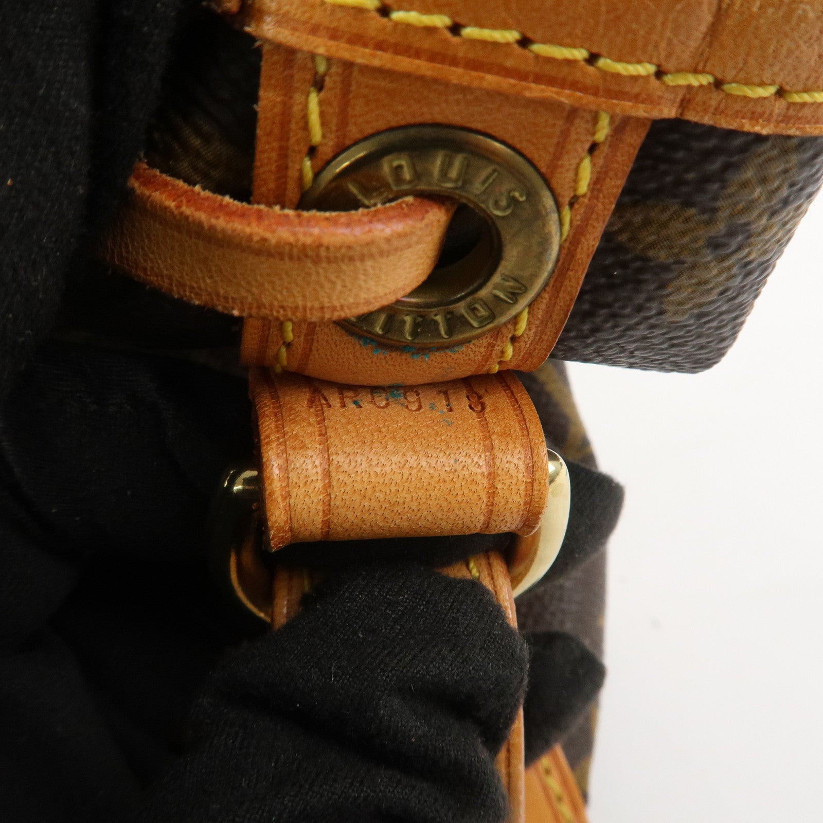 Louis Vuitton Monogram Petit Noe Shoulder Bag Brown M42226