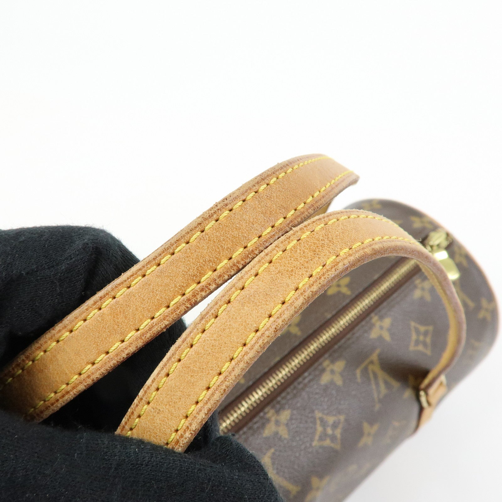 Louis Vuitton Monogram Papillon 30 Hand Bag Brown M51385