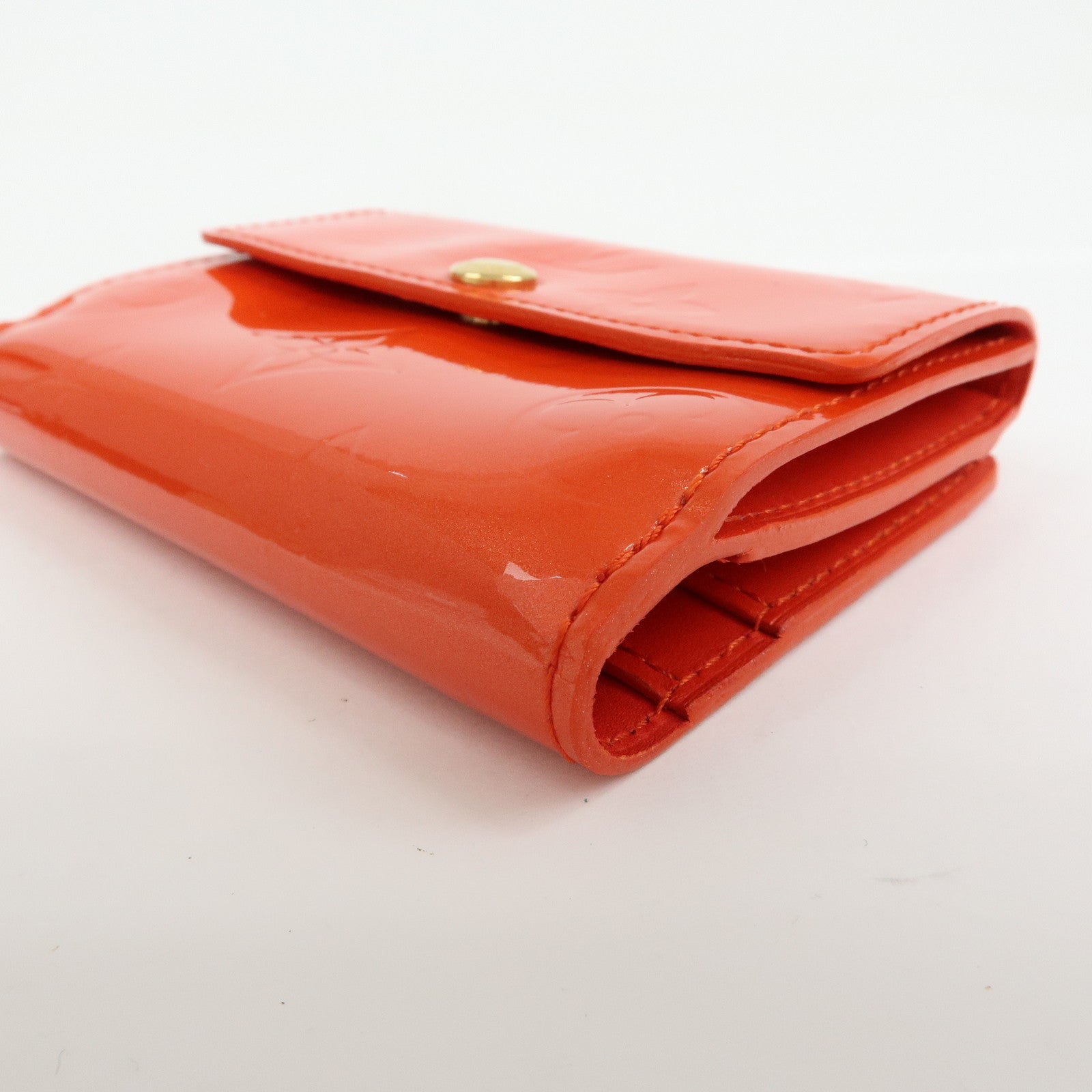Louis Vuitton Monogram Vernis Leather Ludlow Orange Sunset M93630