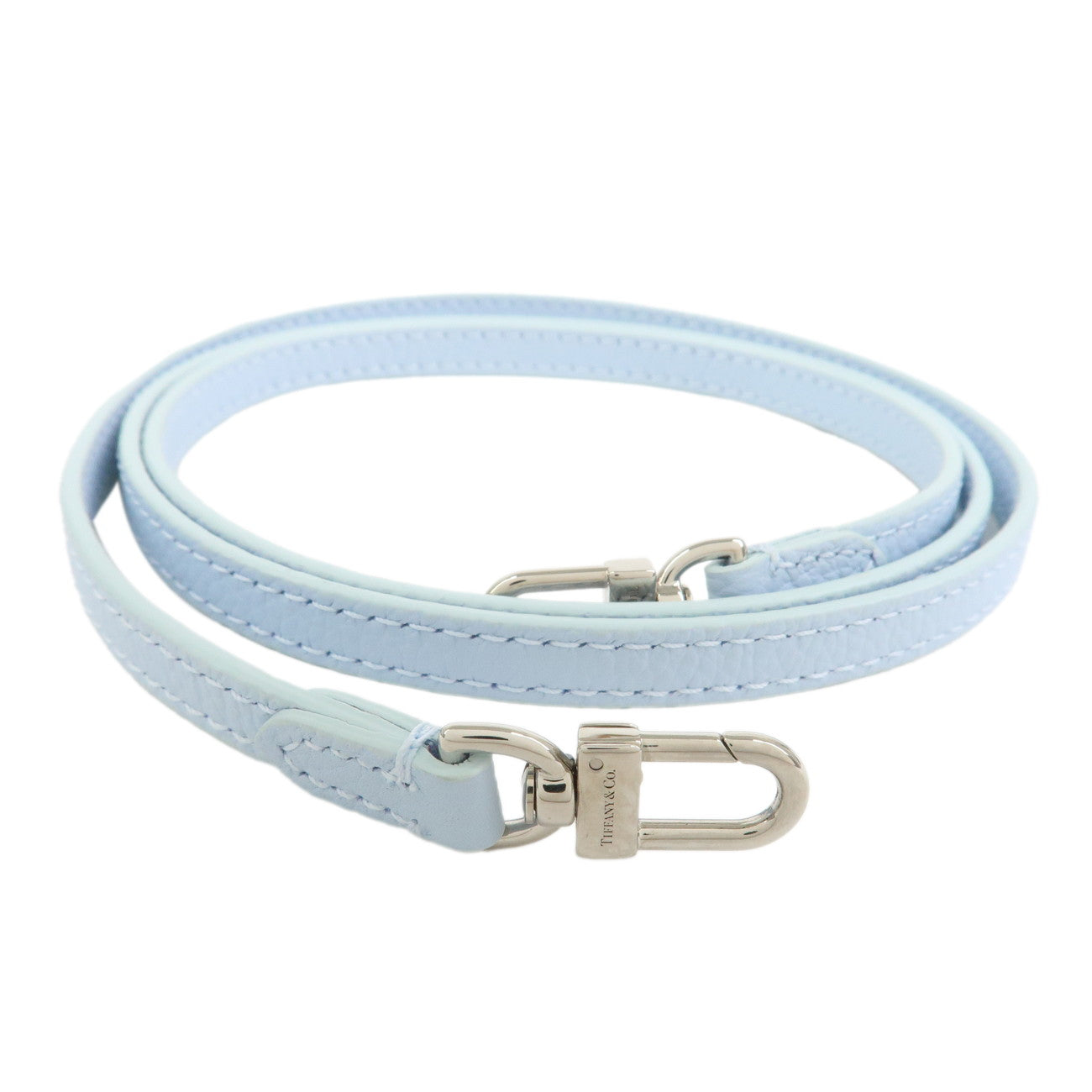 Tiffany & Co Return to Tiffany Leather Mini 2Way Bag Light Blue