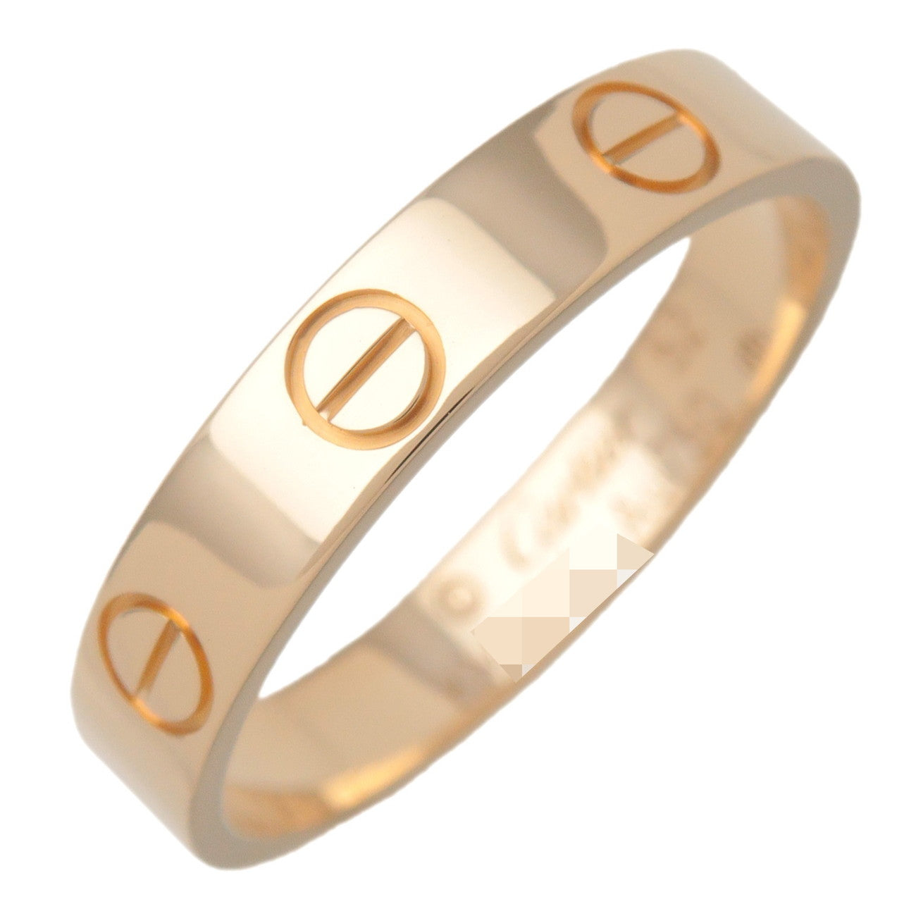 Cartier Mini Love Ring K18 750YG Yellow Gold #52 US6 EU52 HK13
