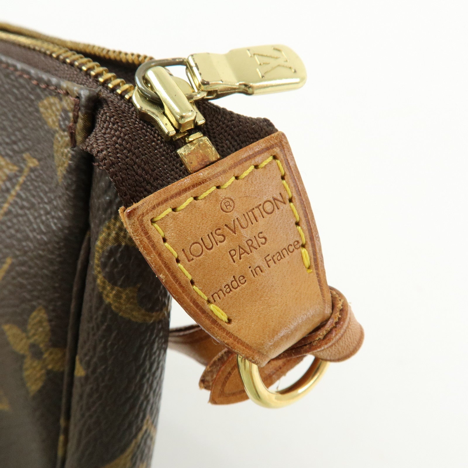 Louis Vuitton Monogram Pochette Accessoires Pouch Hand Bag M51980