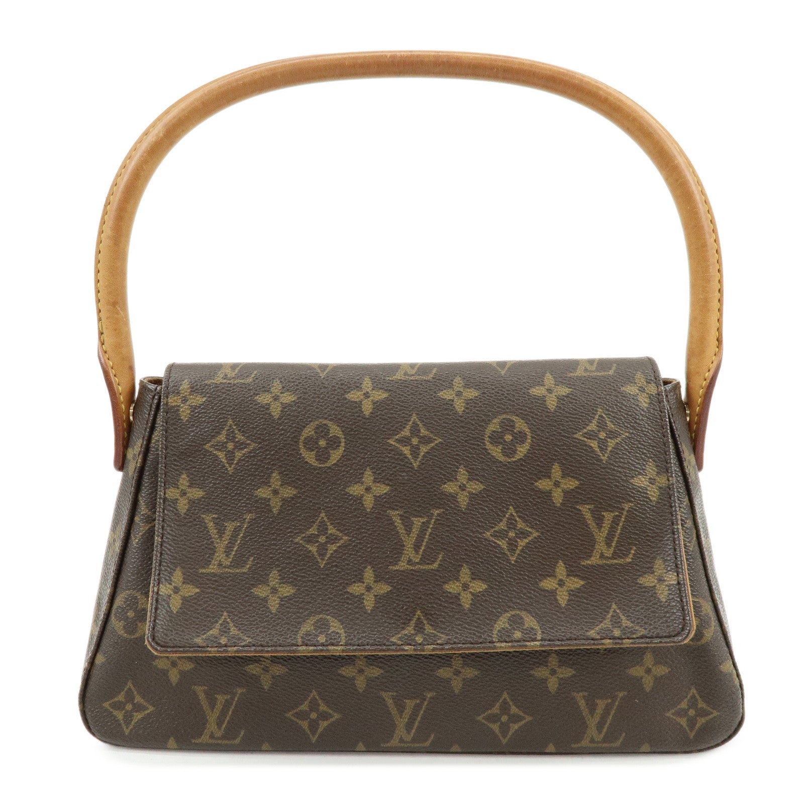 Louis Vuitton Monogram Mini Looping Shoulder Bag Brown M51147