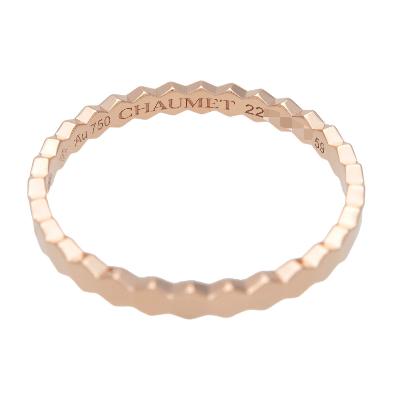 Chaumet Bee de Chaumet Bee My Love Honeycomb Ring K18 750PG #59 US9