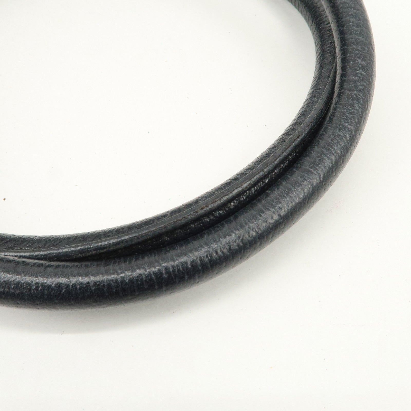 GUCCI Abbey GG Canvas Leather Boston Bag Hand Bag Black 130942 Used