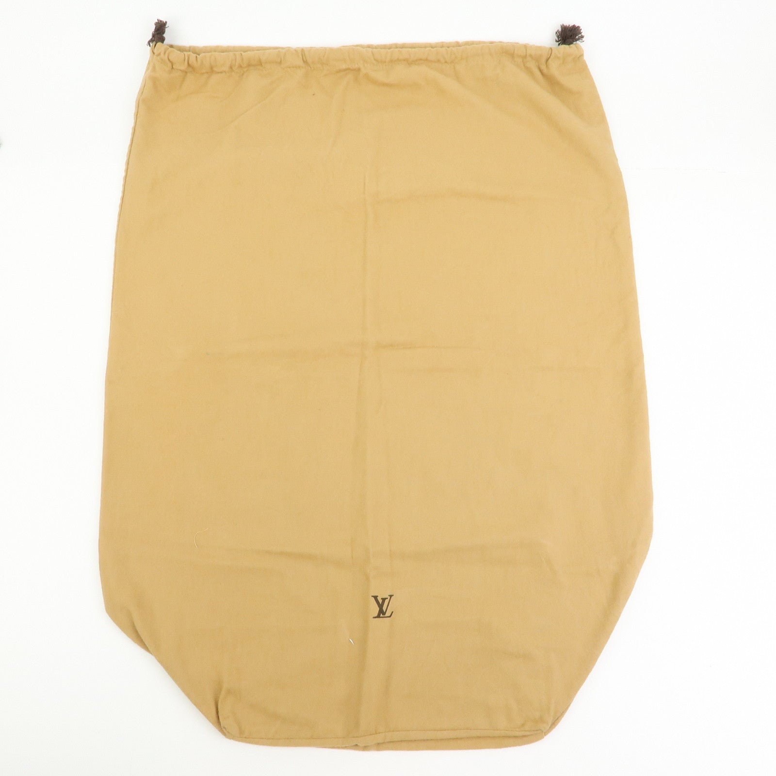 Louis Vuitton Set of 10 Dust Bag Storage Bag Drawstring Style Beige