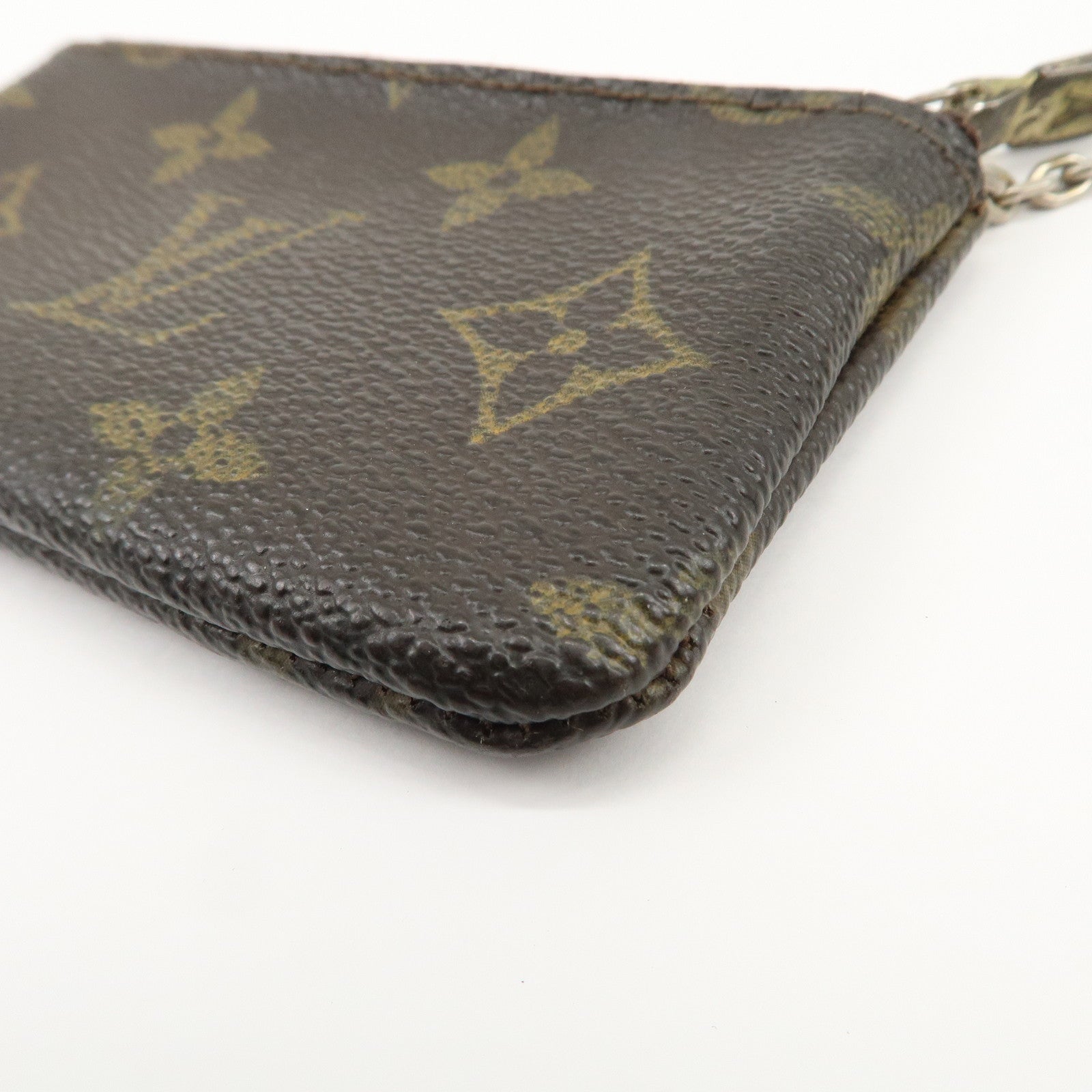 Louis Vuitton Monogram Pochette Cles Coin Case Key Case M62650