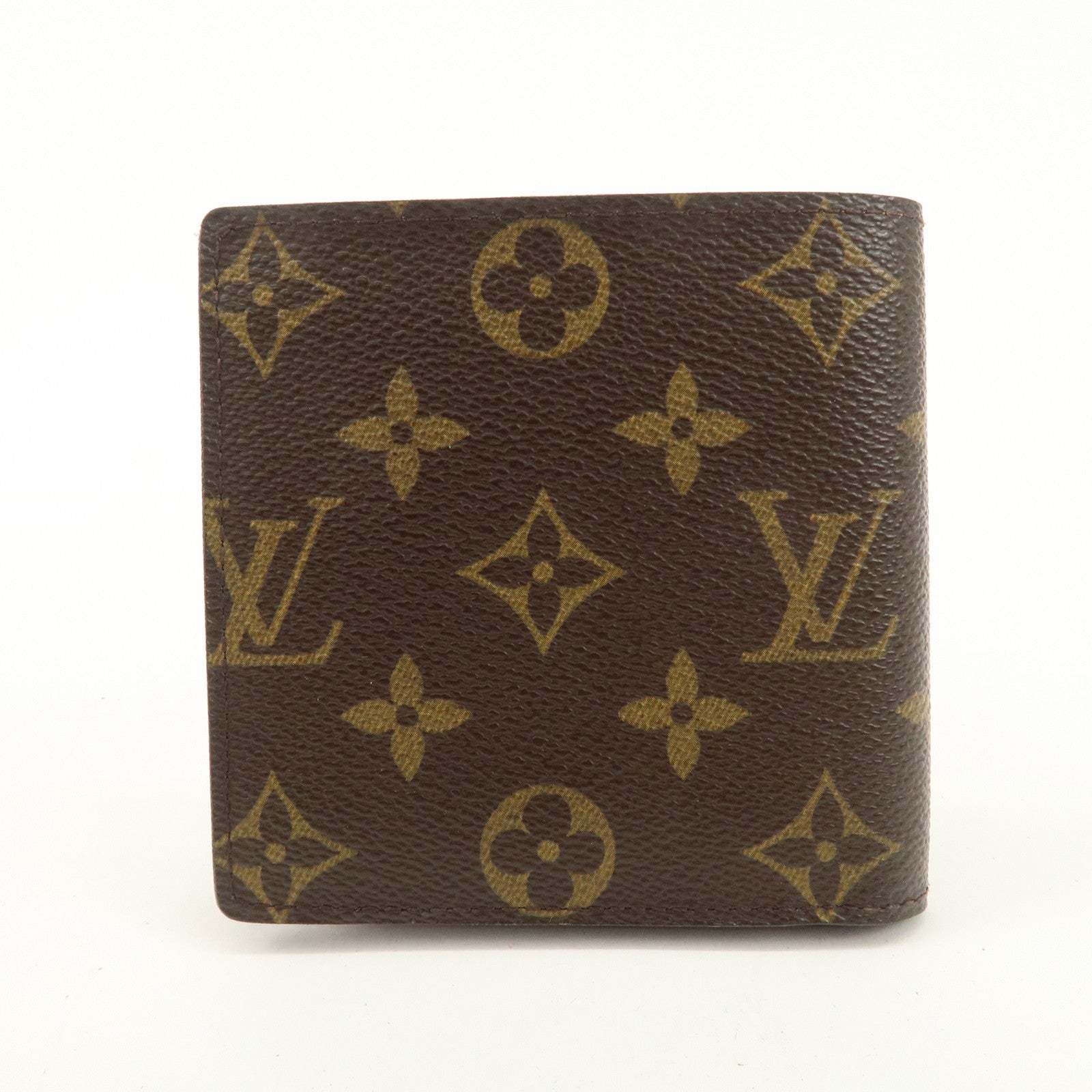 Louis Vuitton Monogram Portefeuille Marco Bi-fold Wallet M61675 Used