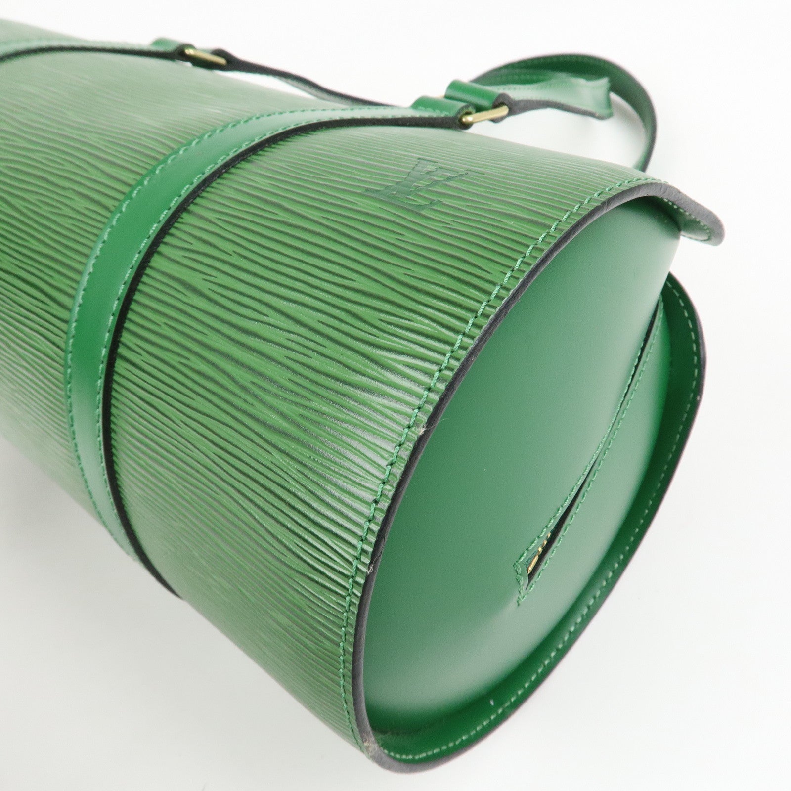 Louis Vuitton Epi Soufflot Hand Shoulder Bag Borneo Green M52224