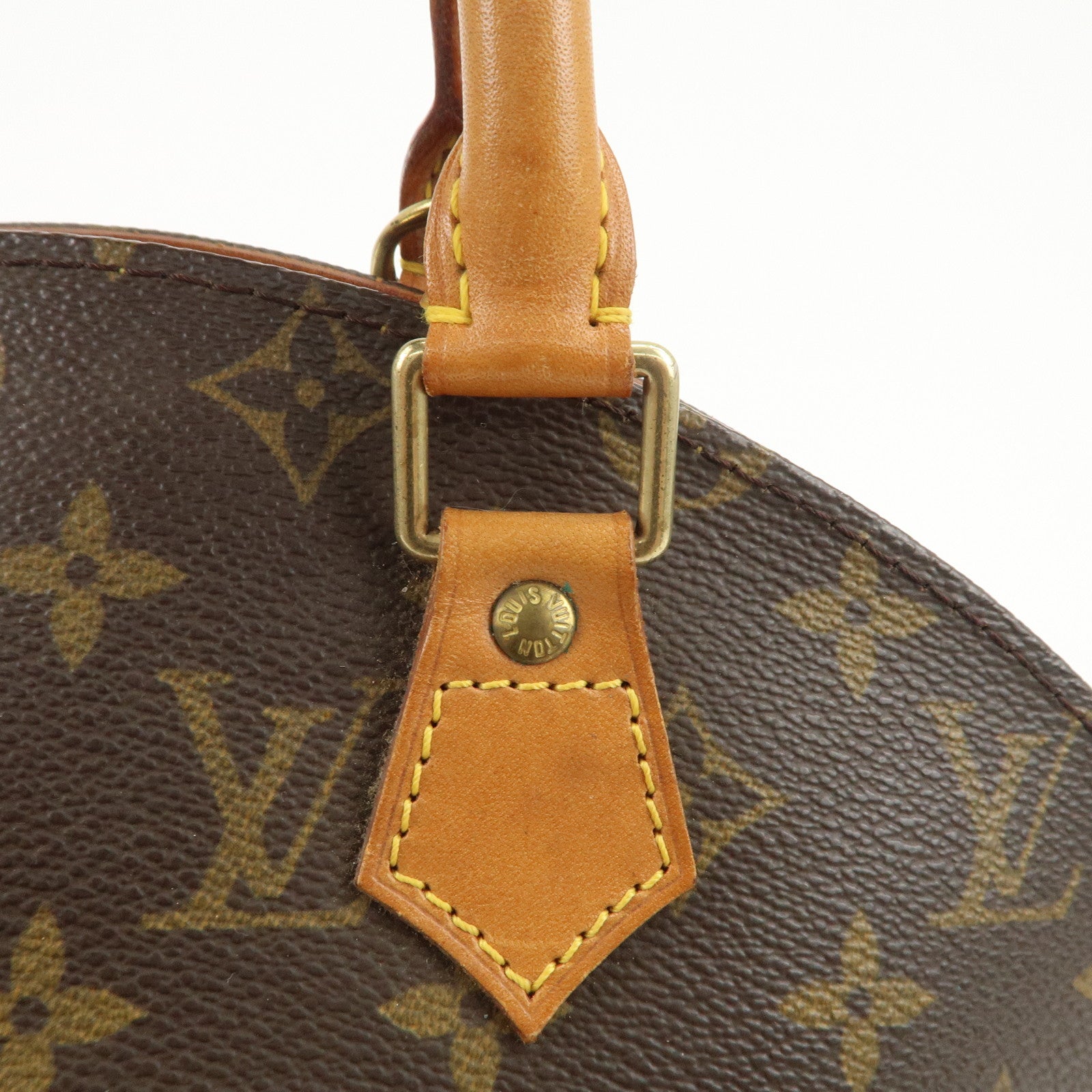 Louis Vuitton Monogram Ellipse MM Hand Bag Brown M51126